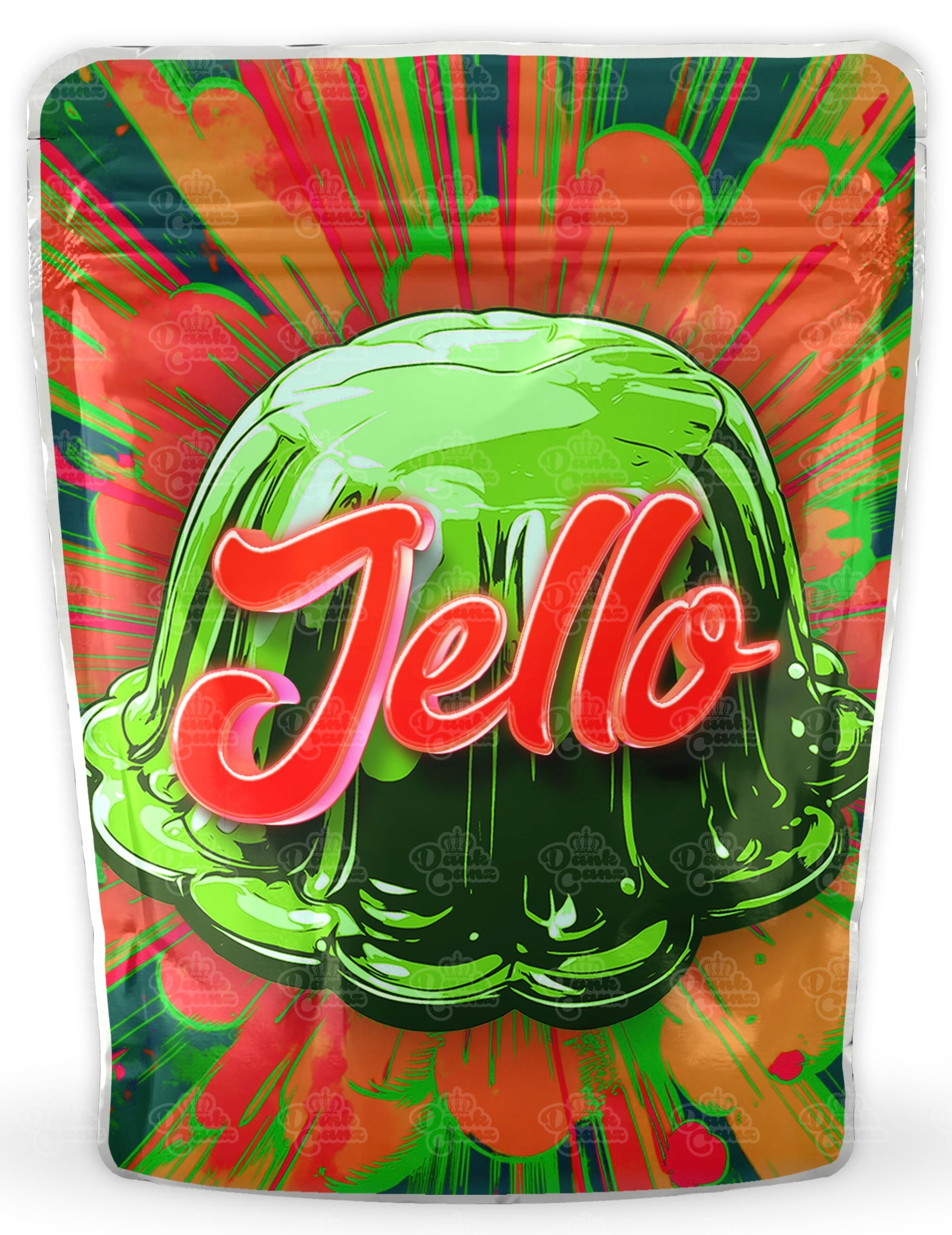 Jello Mylar Bags - DC Packaging Custom Cannabis Packaging