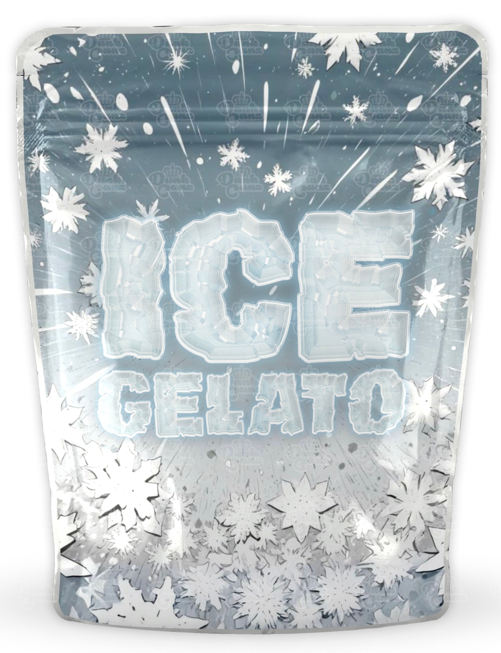 Ice Gelato Mylar Bags - DC Packaging Custom Cannabis Packaging
