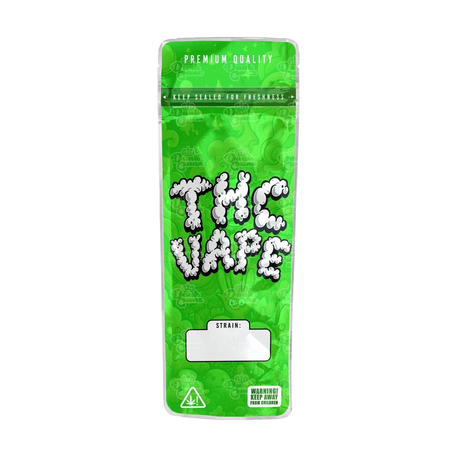 Pre Designed Vape Packaging Bags - DC Packaging Custom Cannabis Packaging