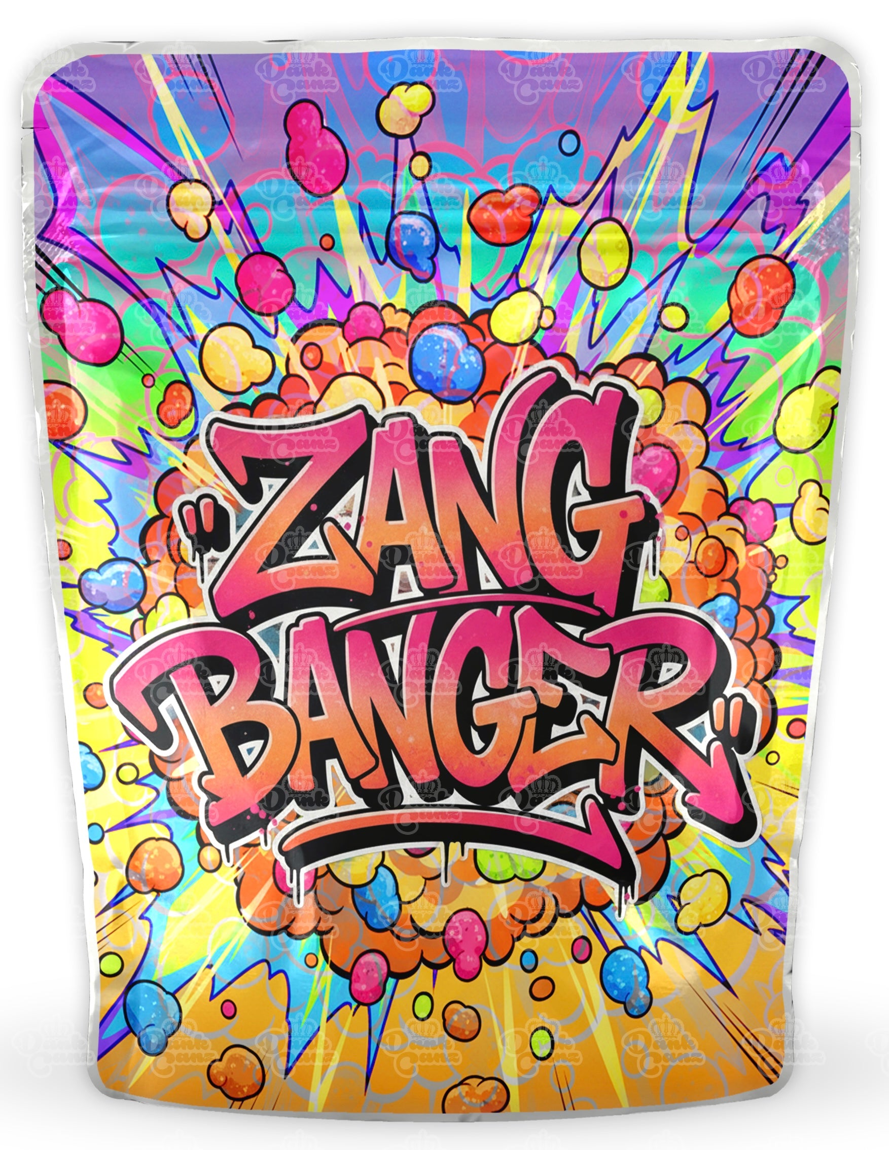 Zang Banger Mylar Bags - DC Packaging Custom Cannabis Packaging
