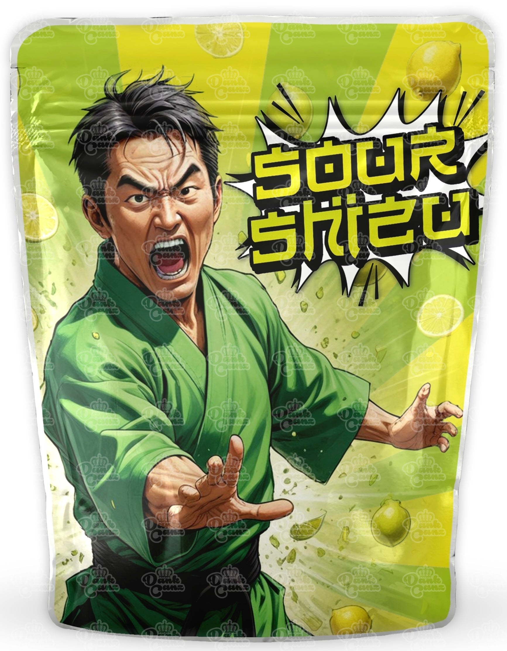 Sour Shizu Mylar Bags - DC Packaging Custom Cannabis Packaging