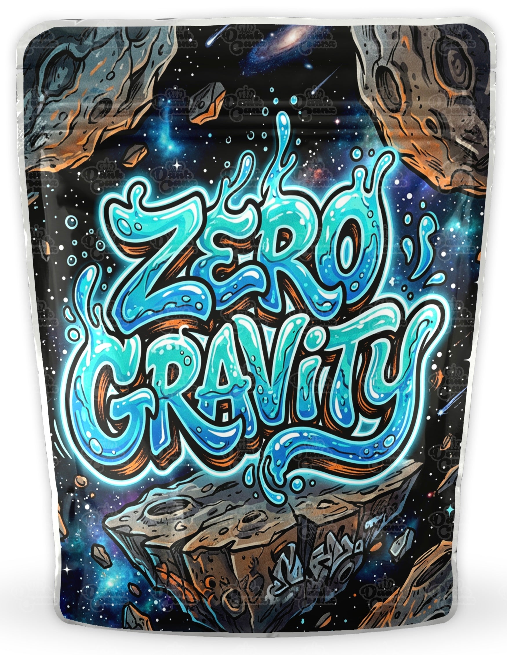 Zero Gravity Mylar Bags - DC Packaging Custom Cannabis Packaging