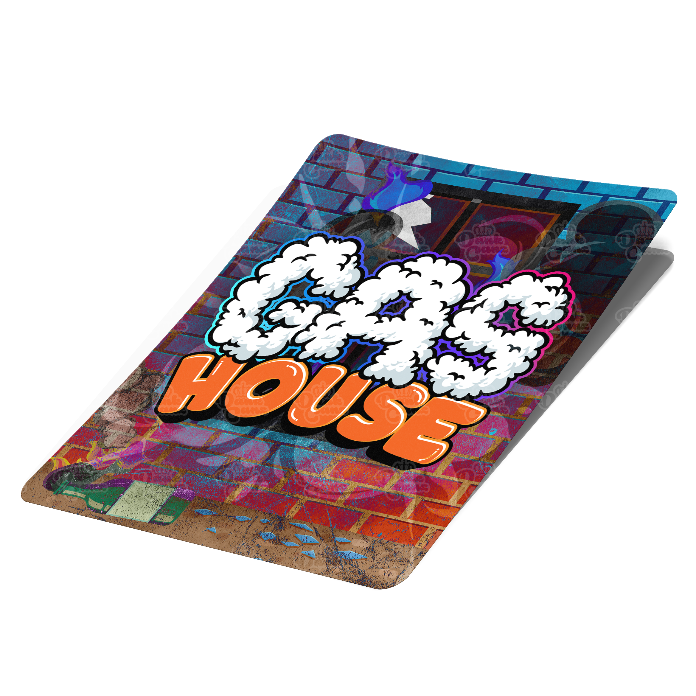 Gas House Mylar Bag Labels - Labels only - DC Packaging Custom Cannabis Packaging