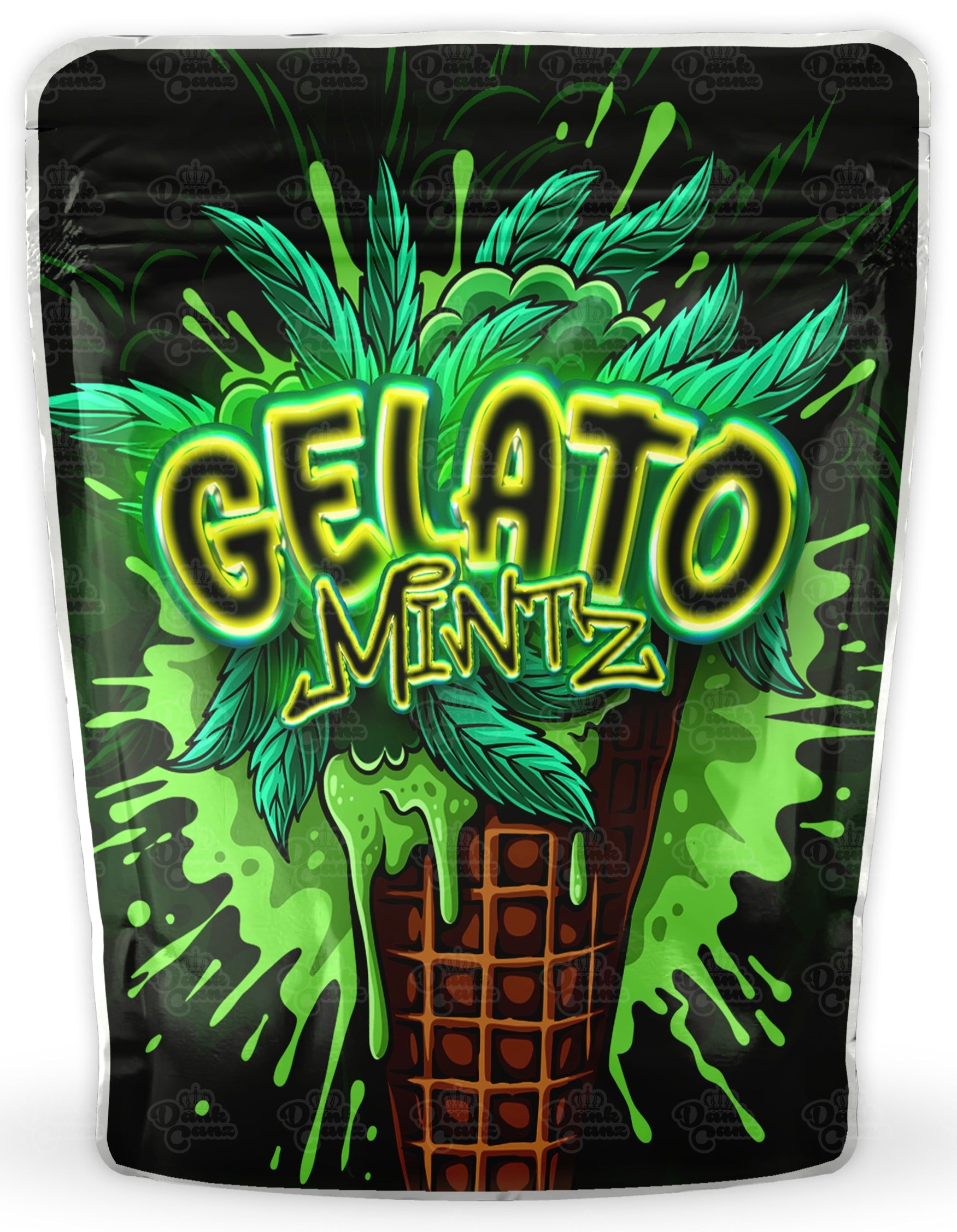 Gelato Mintz Mylar Bags - DC Packaging Custom Cannabis Packaging