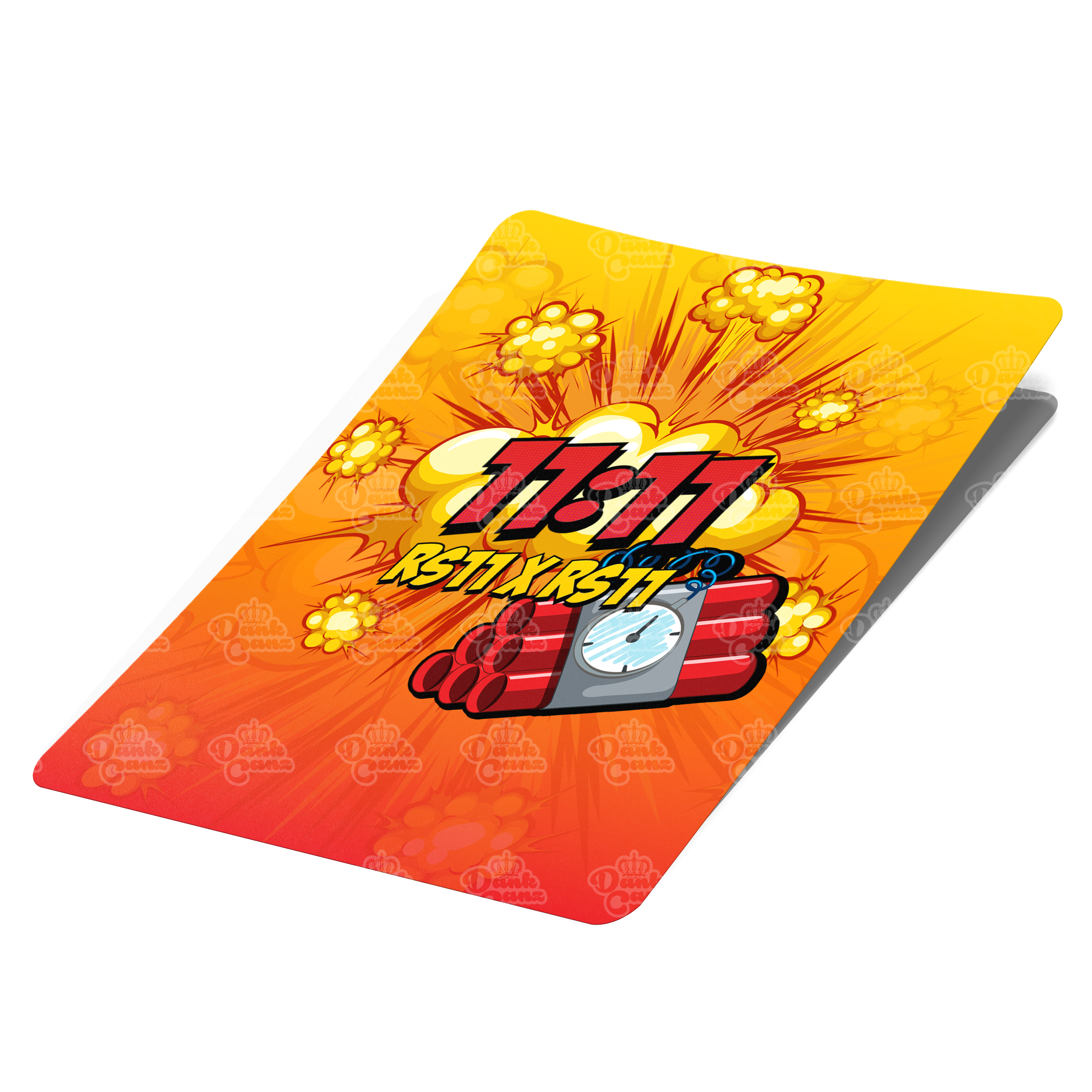 11:11 Mylar Bag Labels - Labels only - DC Packaging Custom Cannabis Packaging