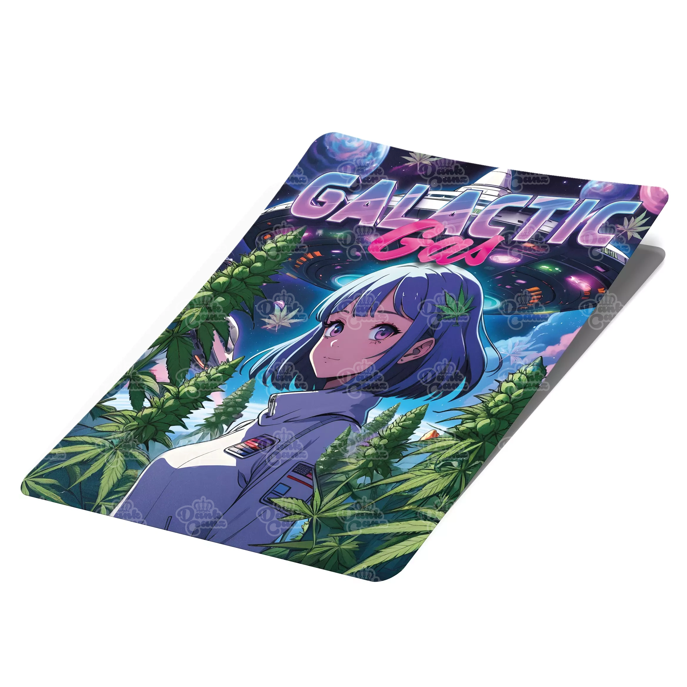 Galactic Gas Mylar Bag Labels - Labels only - DC Packaging Custom Cannabis Packaging