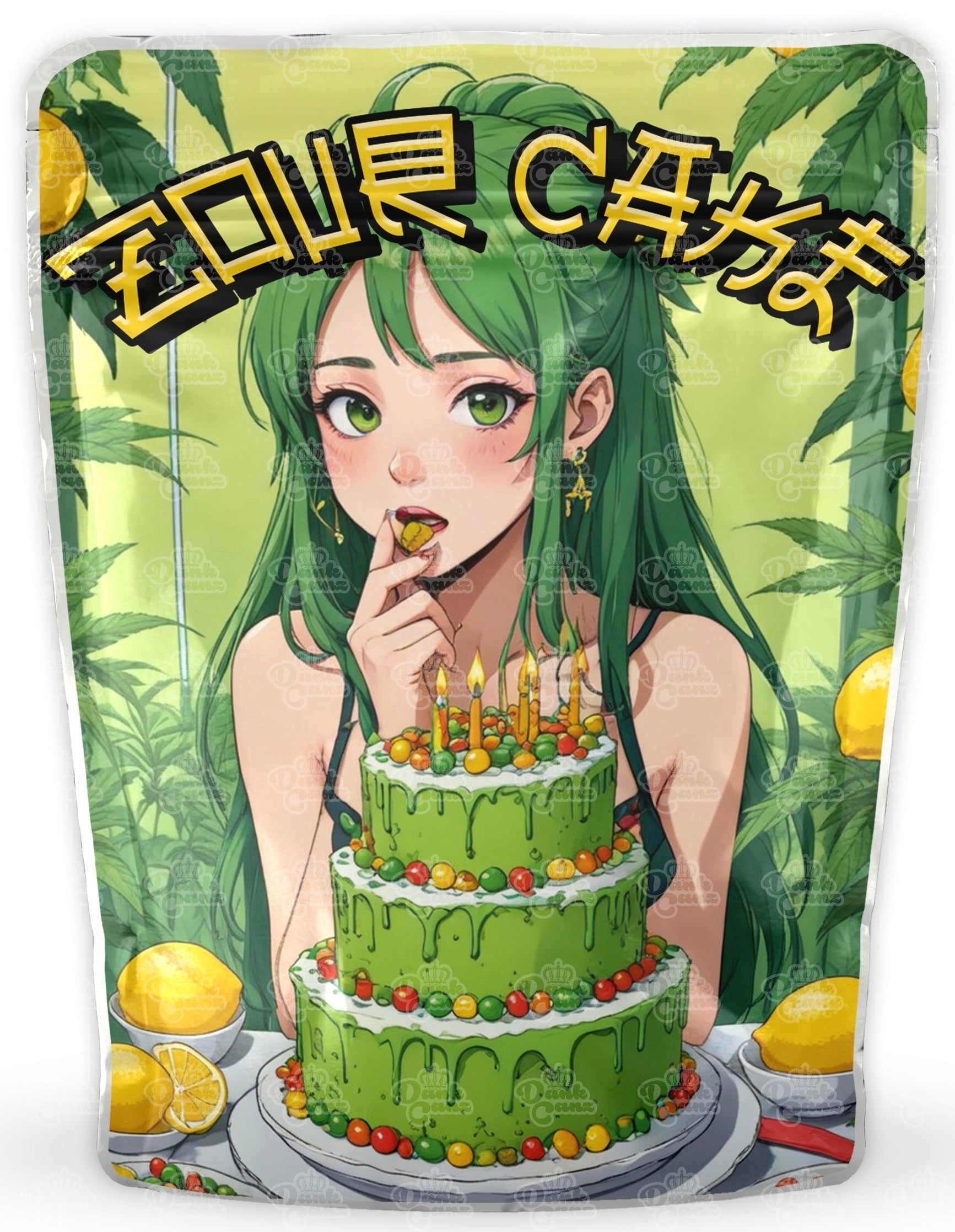 Zour Cake Mylar Bags - DC Packaging Custom Cannabis Packaging