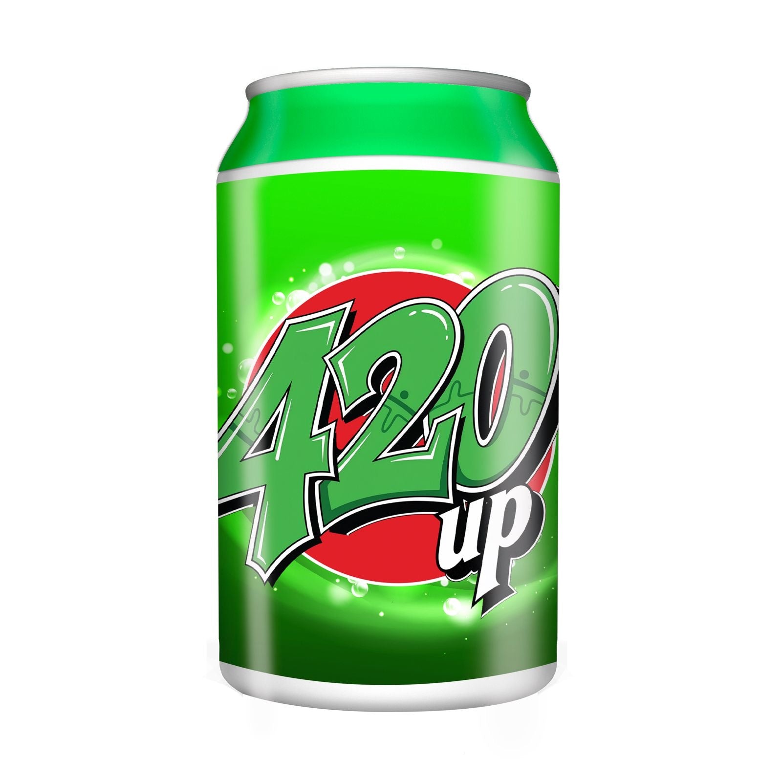 420 Up 3.5g Plastic Stash Cans - DC Packaging Custom Cannabis Packaging