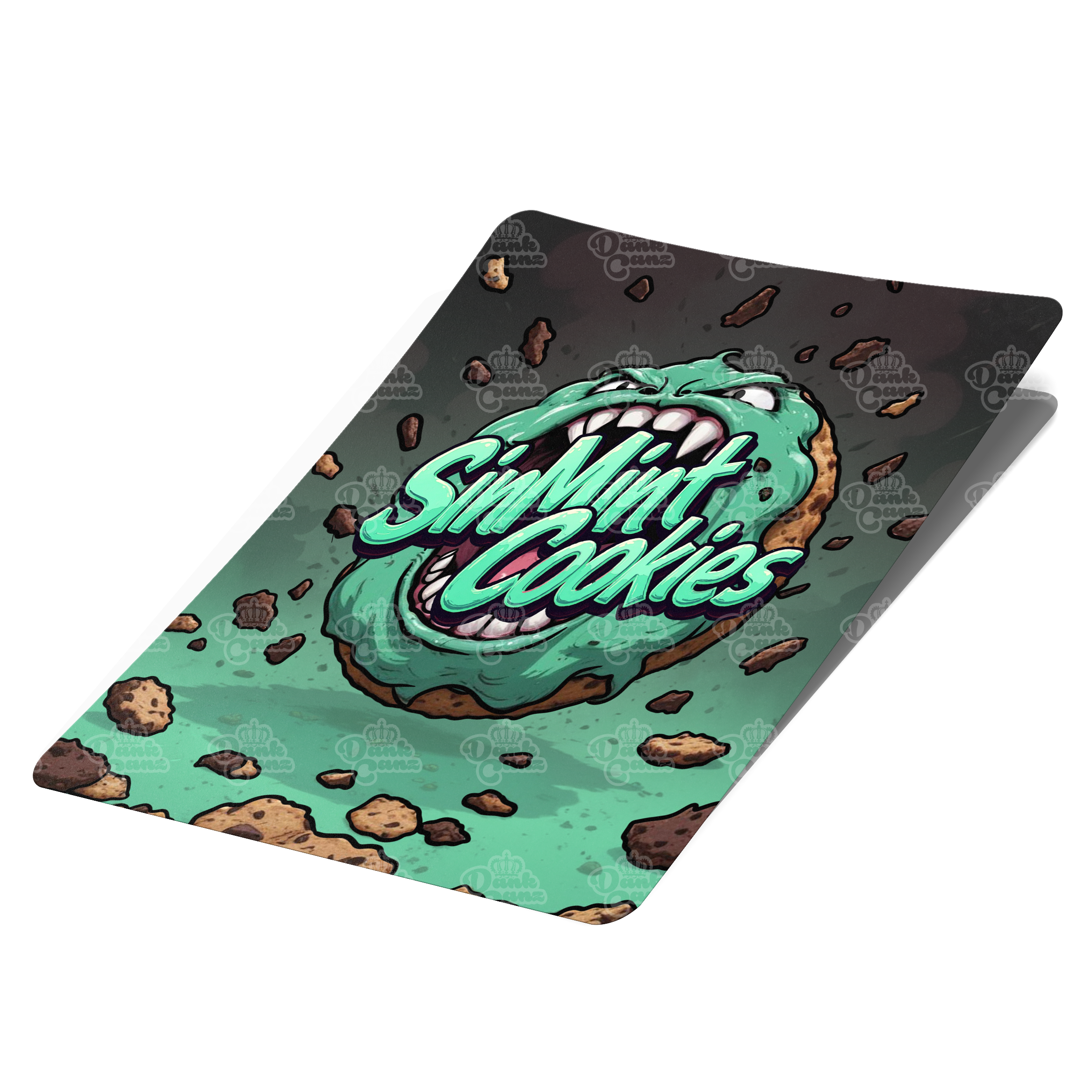 Sin Mint Cookies Mylar Bag Labels - Labels only - DC Packaging Custom Cannabis Packaging