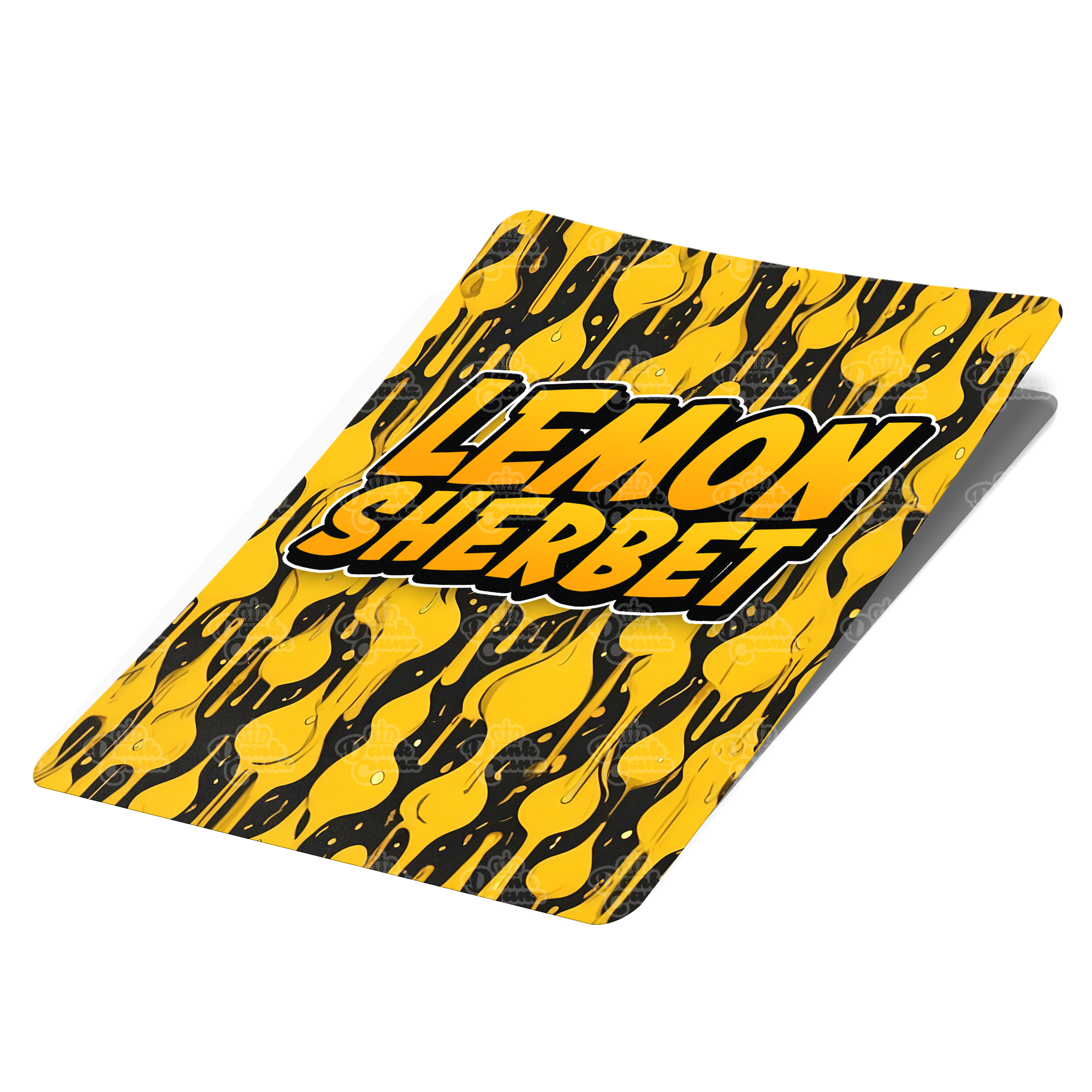 Lemon Sherbet Mylar Bag Labels - Labels only - DC Packaging Custom Cannabis Packaging