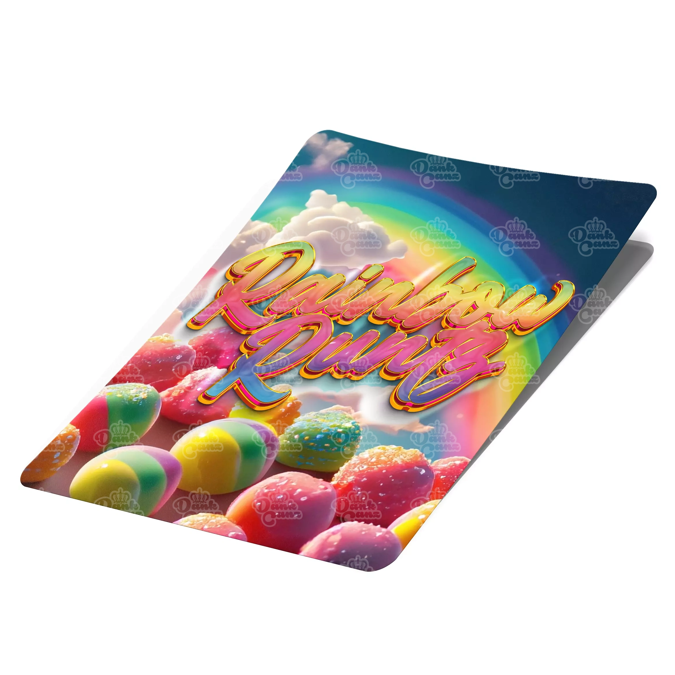 Rainbow Runtz Mylar Bag Labels - Labels only - DC Packaging Custom Cannabis Packaging