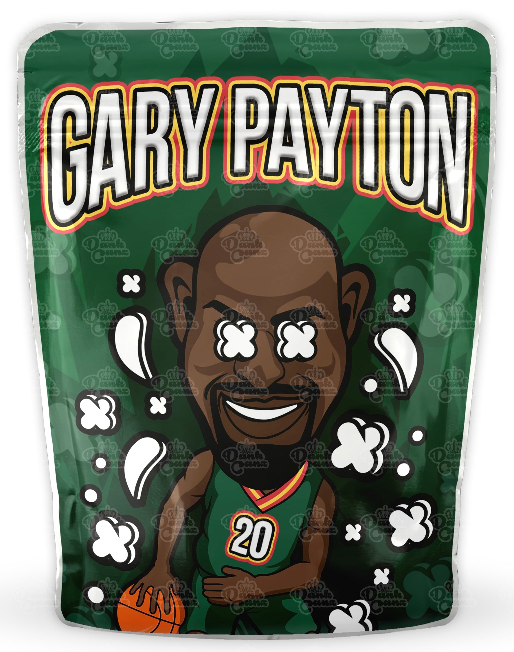 Gary Payton Mylar Bags - DC Packaging Custom Cannabis Packaging