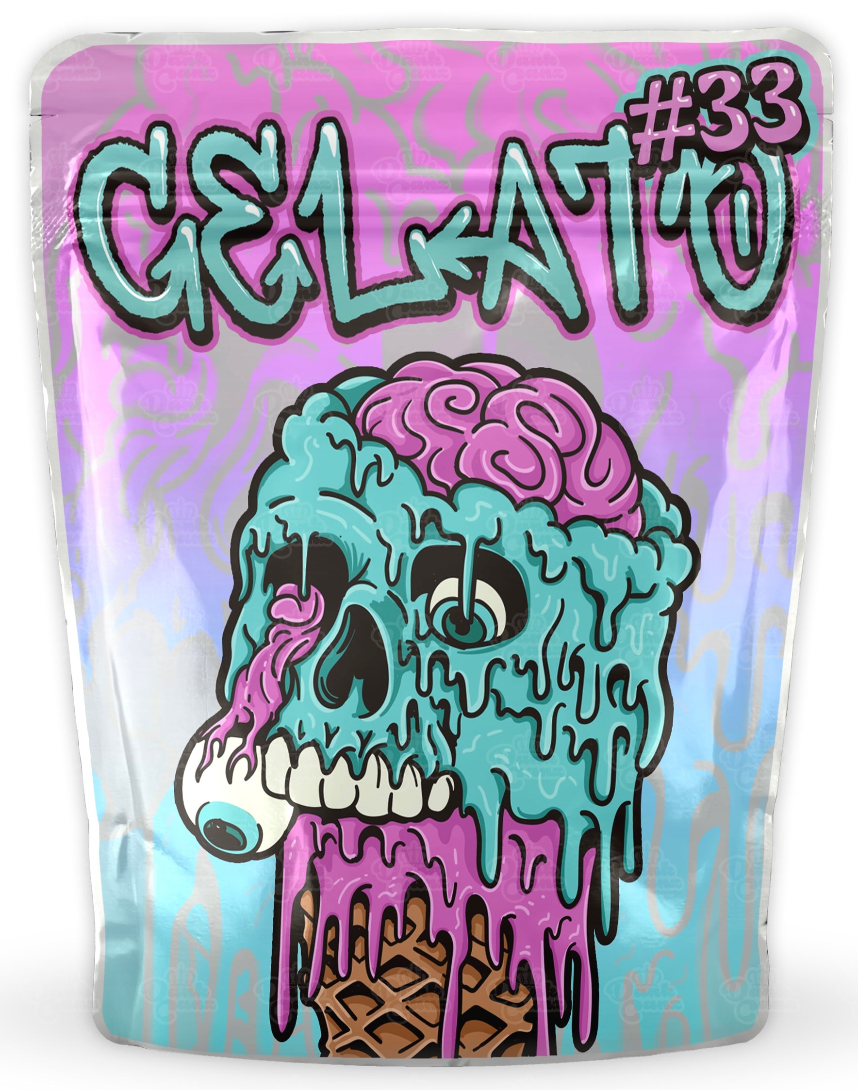 Gelato 33 Mylar Bags - DC Packaging Custom Cannabis Packaging
