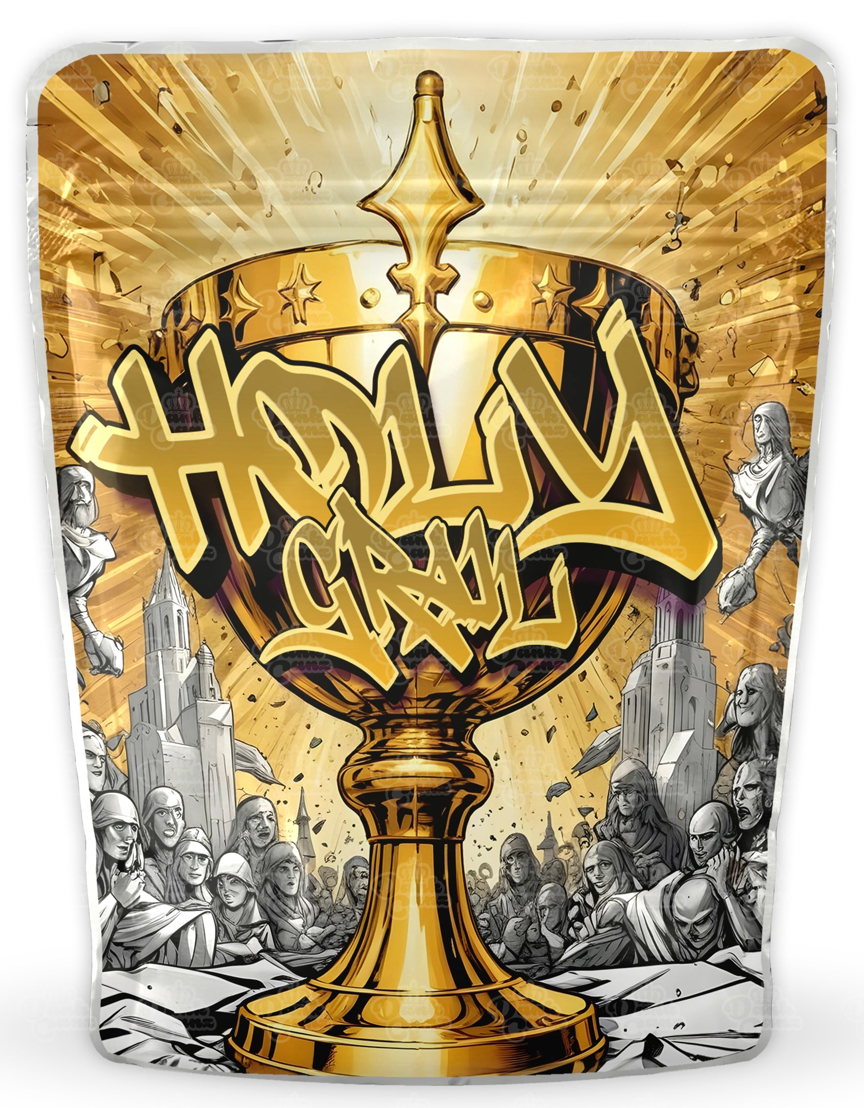Holy Grail OG Mylar Bags - DC Packaging Custom Cannabis Packaging