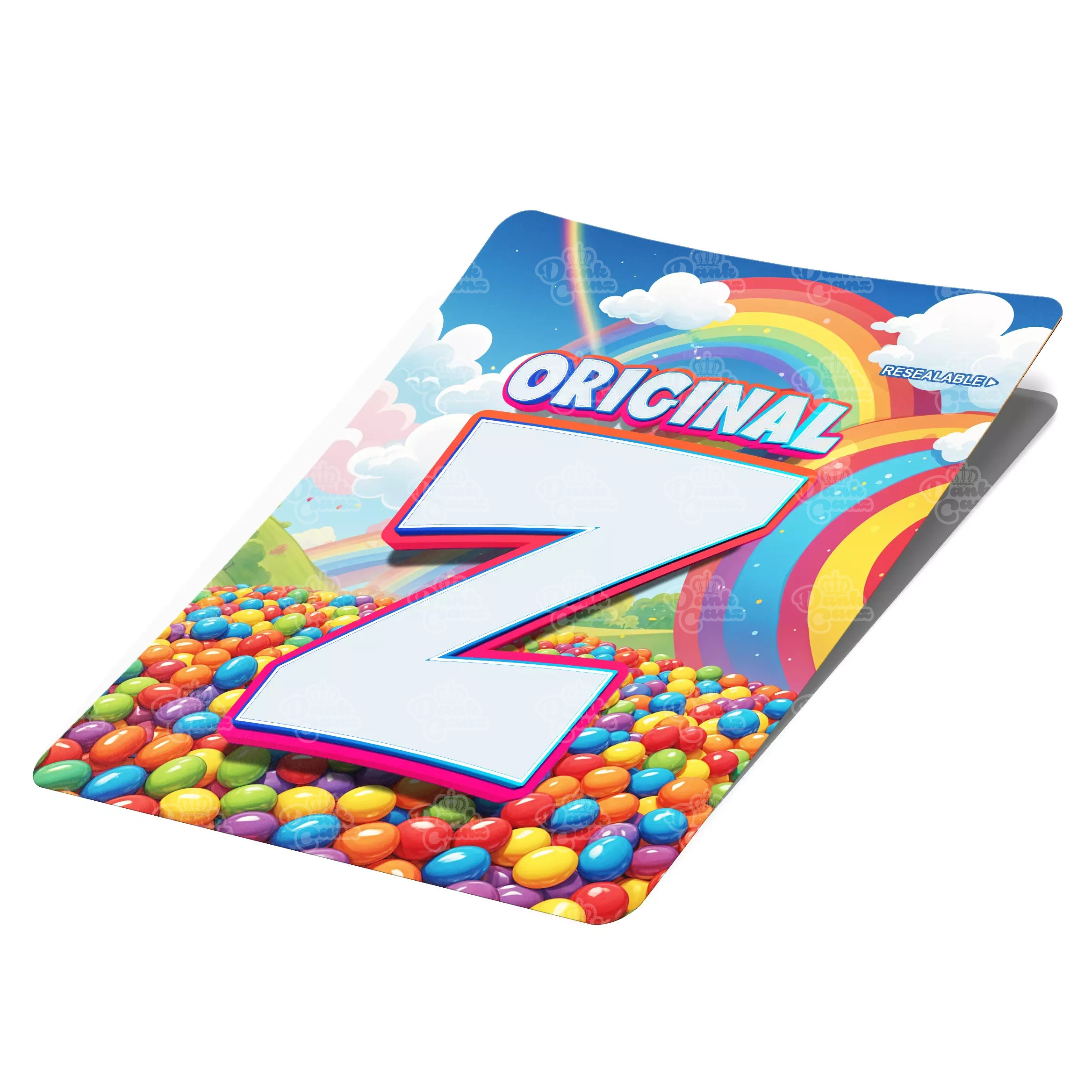 Original Z Mylar Bag Labels - Labels only - DC Packaging Custom Cannabis Packaging