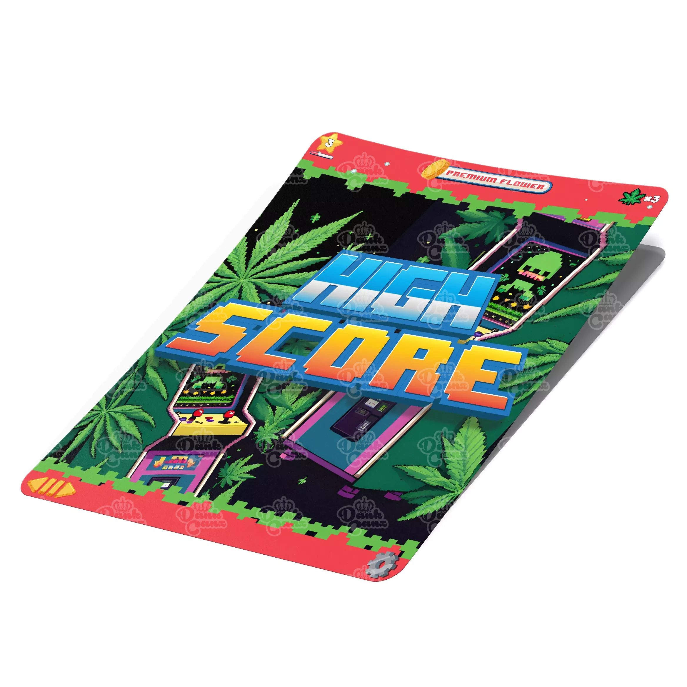 High Score Mylar Bag Labels - Labels only - DC Packaging Custom Cannabis Packaging