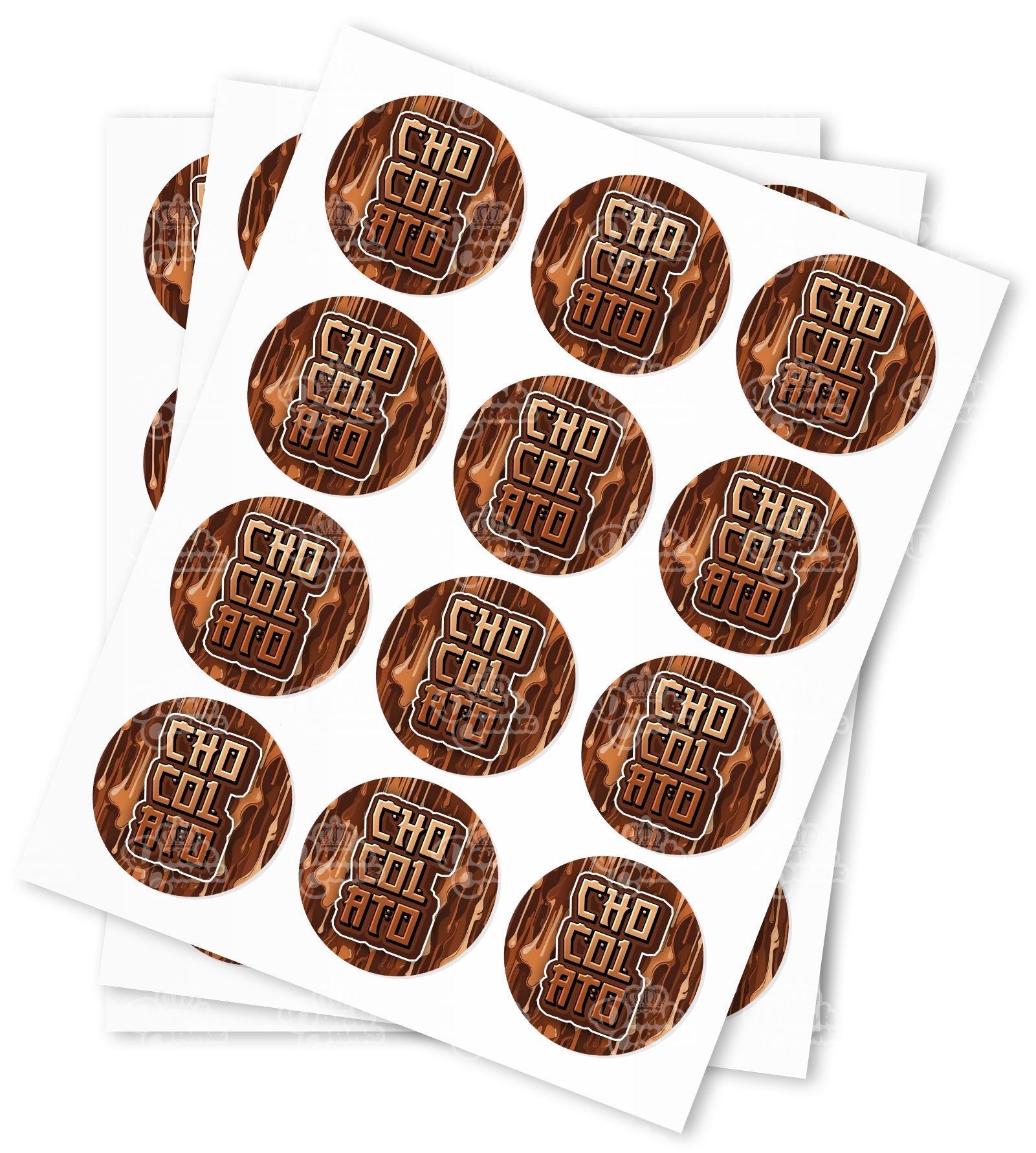 Chocolato Stickers - DC Packaging Custom Cannabis Packaging