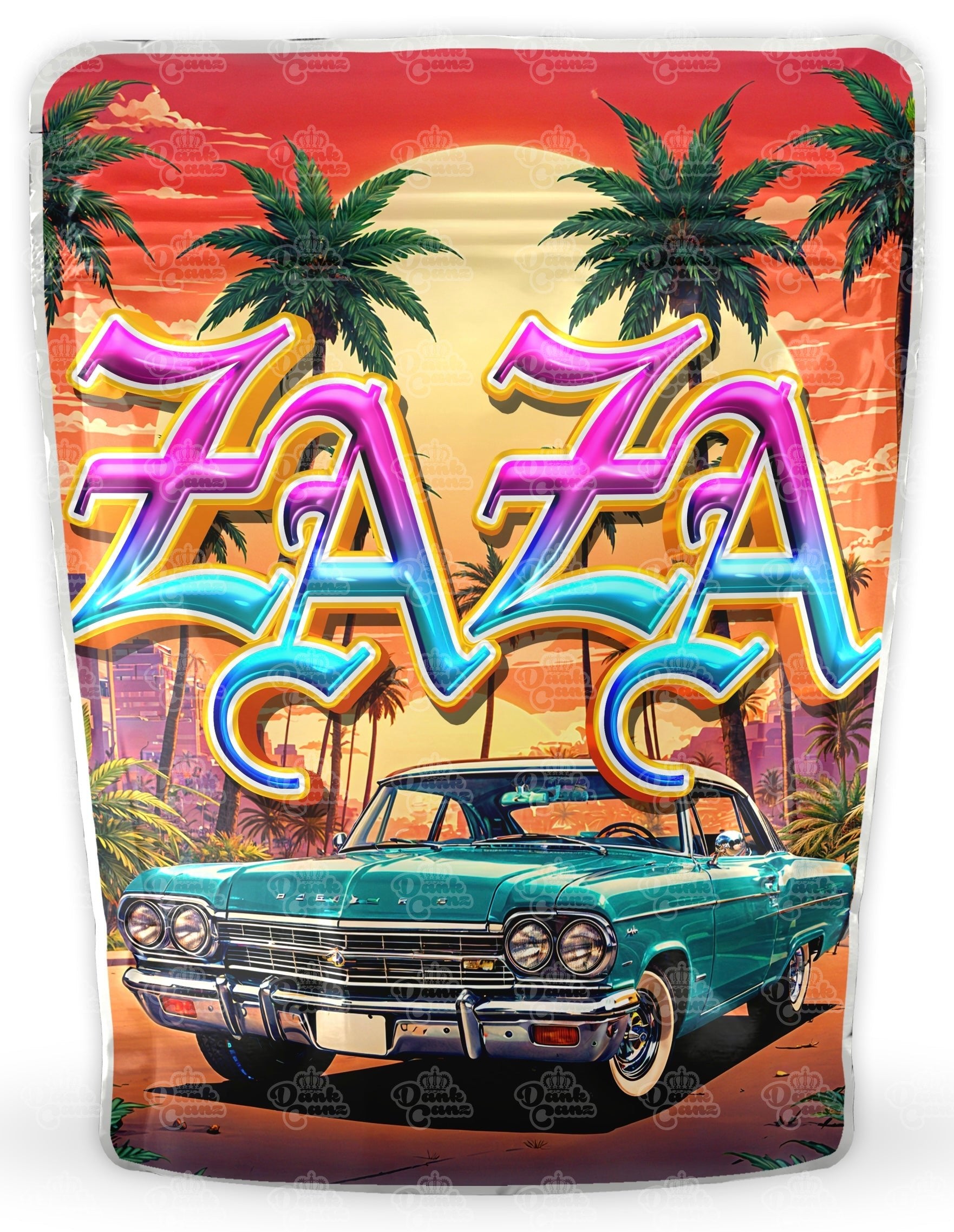 Za Za Mylar Bags - DC Packaging Custom Cannabis Packaging