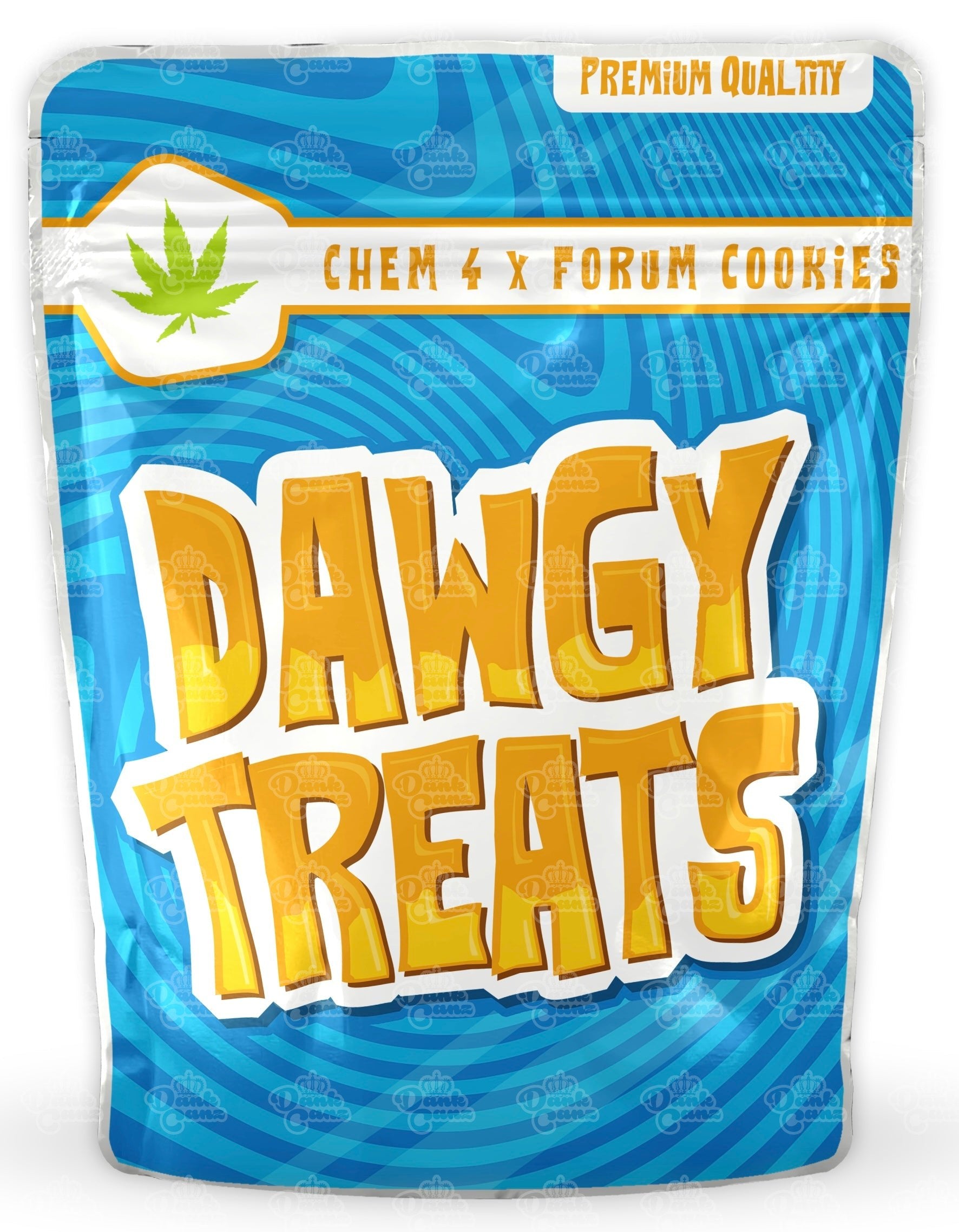 Dawgy Treats Mylar Bags - DC Packaging Custom Cannabis Packaging
