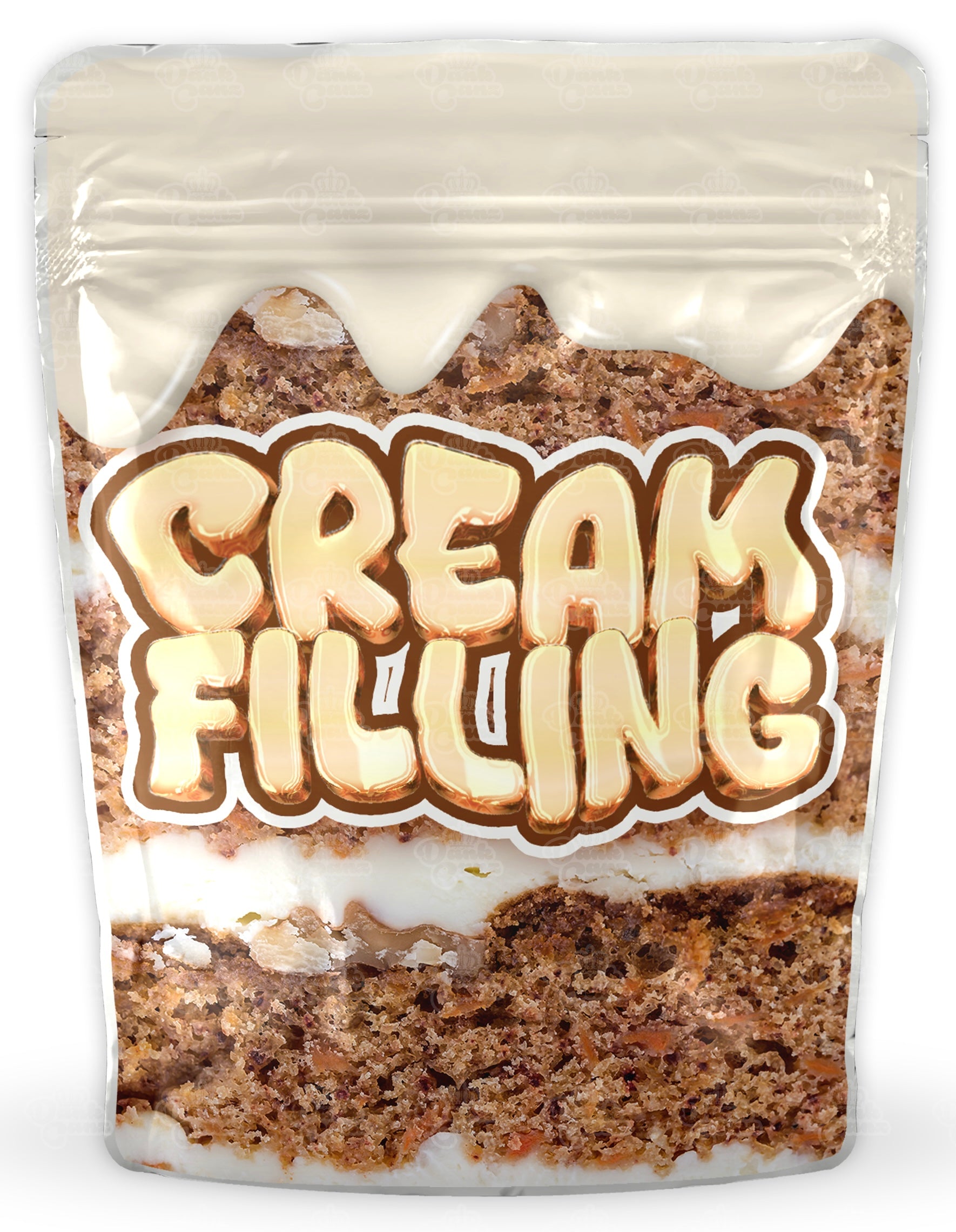 Cream Filling Mylar Bags - DC Packaging Custom Cannabis Packaging