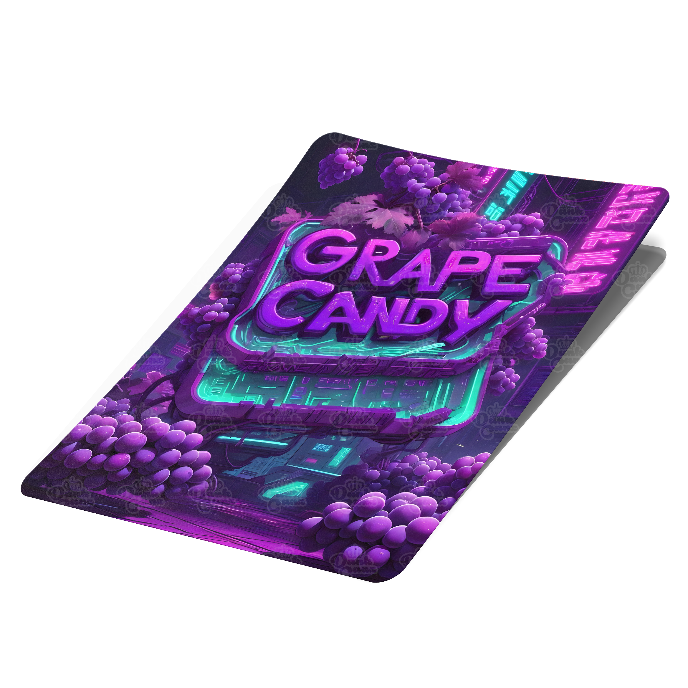 Grape Candy Mylar Bag Labels - Labels only - DC Packaging Custom Cannabis Packaging