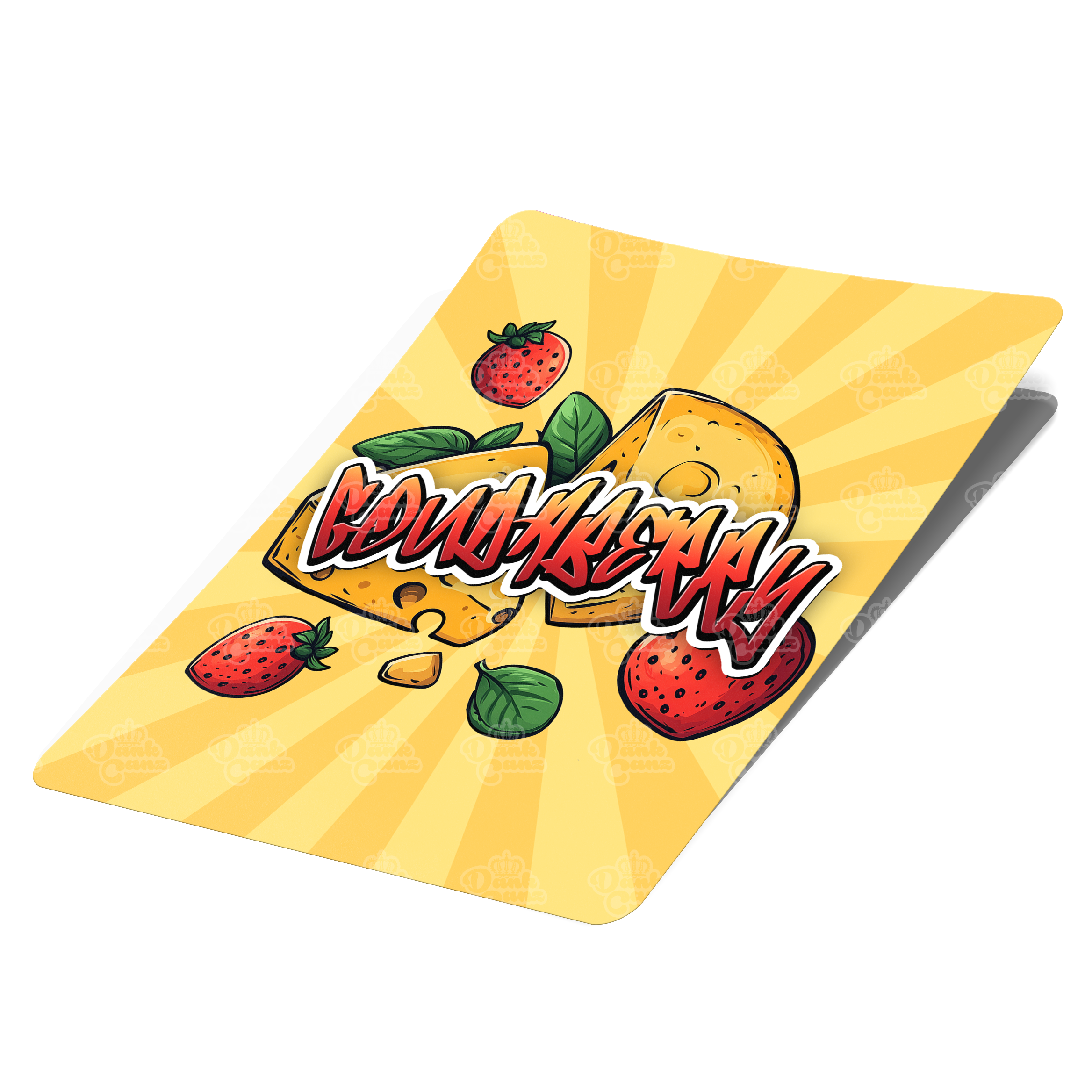 Goudaberry Mylar Bag Labels - Labels only - DC Packaging Custom Cannabis Packaging