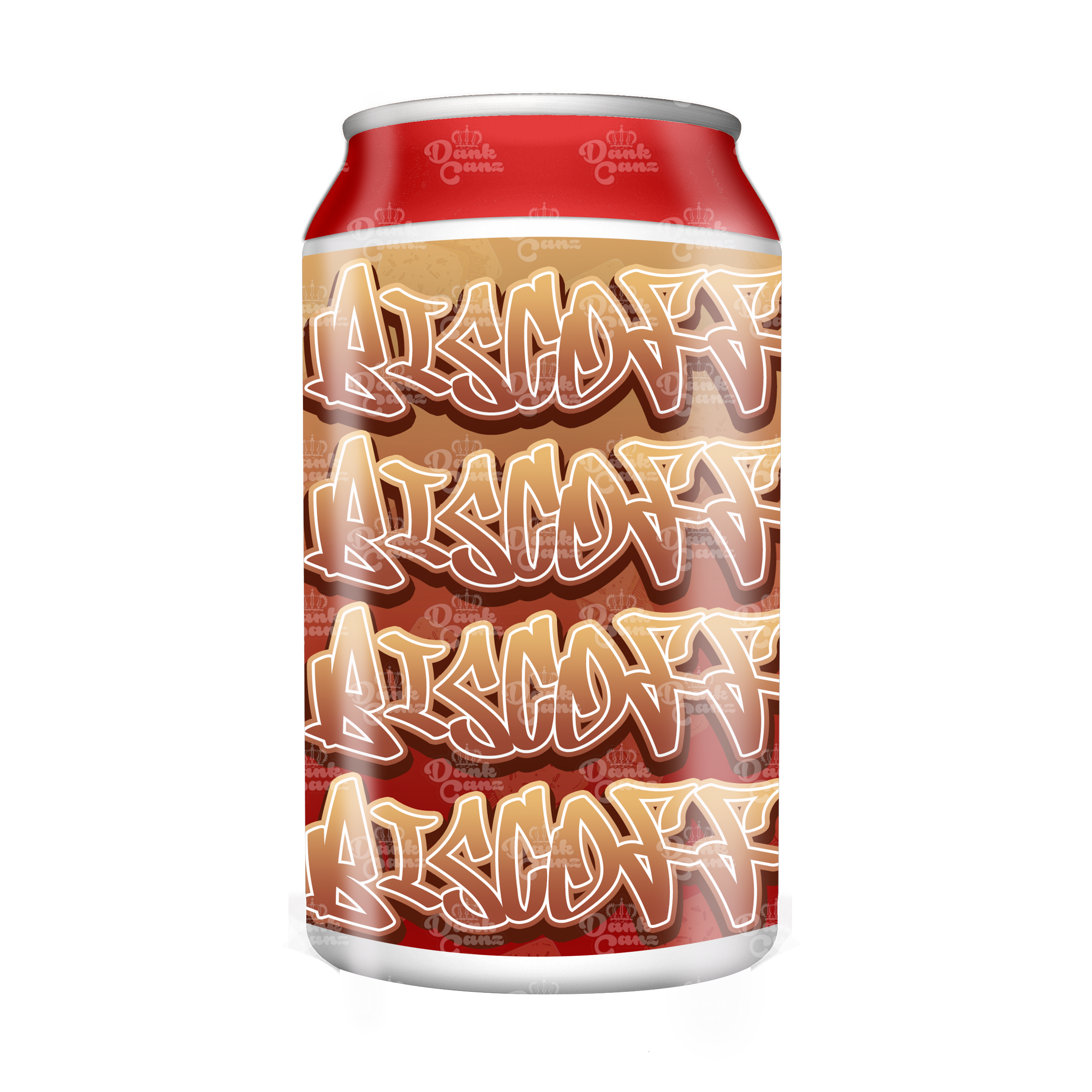 Biscoff 3.5g Plastic Soda Cans - DC Packaging Custom Cannabis Packaging
