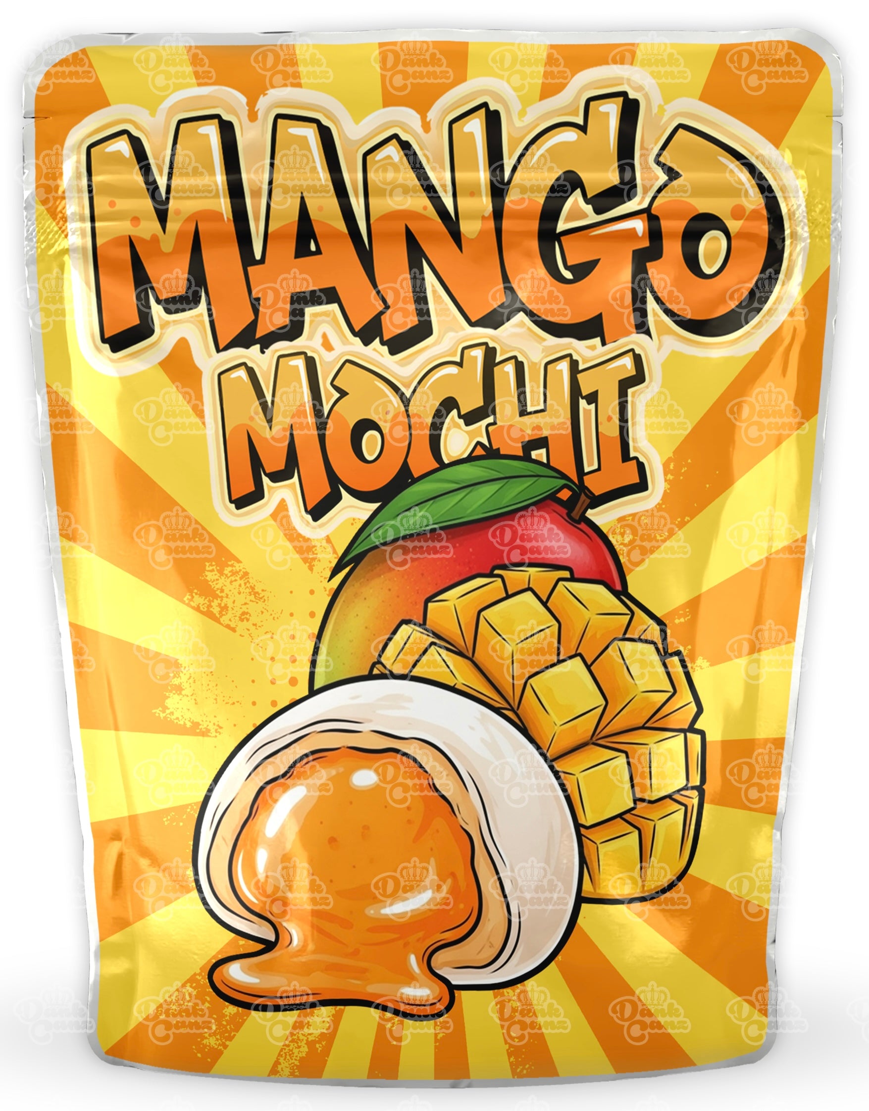 Mango Mochi Mylar Bags - DC Packaging Custom Cannabis Packaging