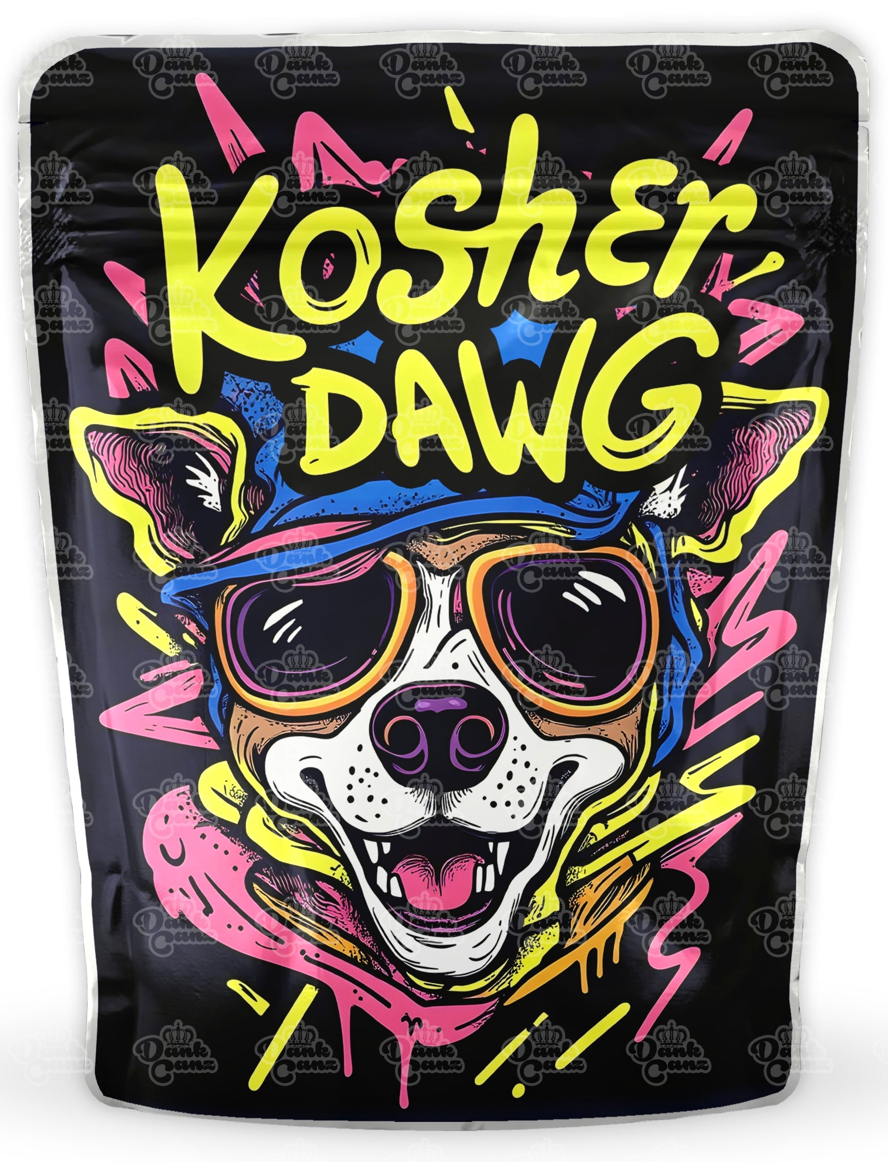 Kosher Dawg Mylar Bags - DC Packaging Custom Cannabis Packaging