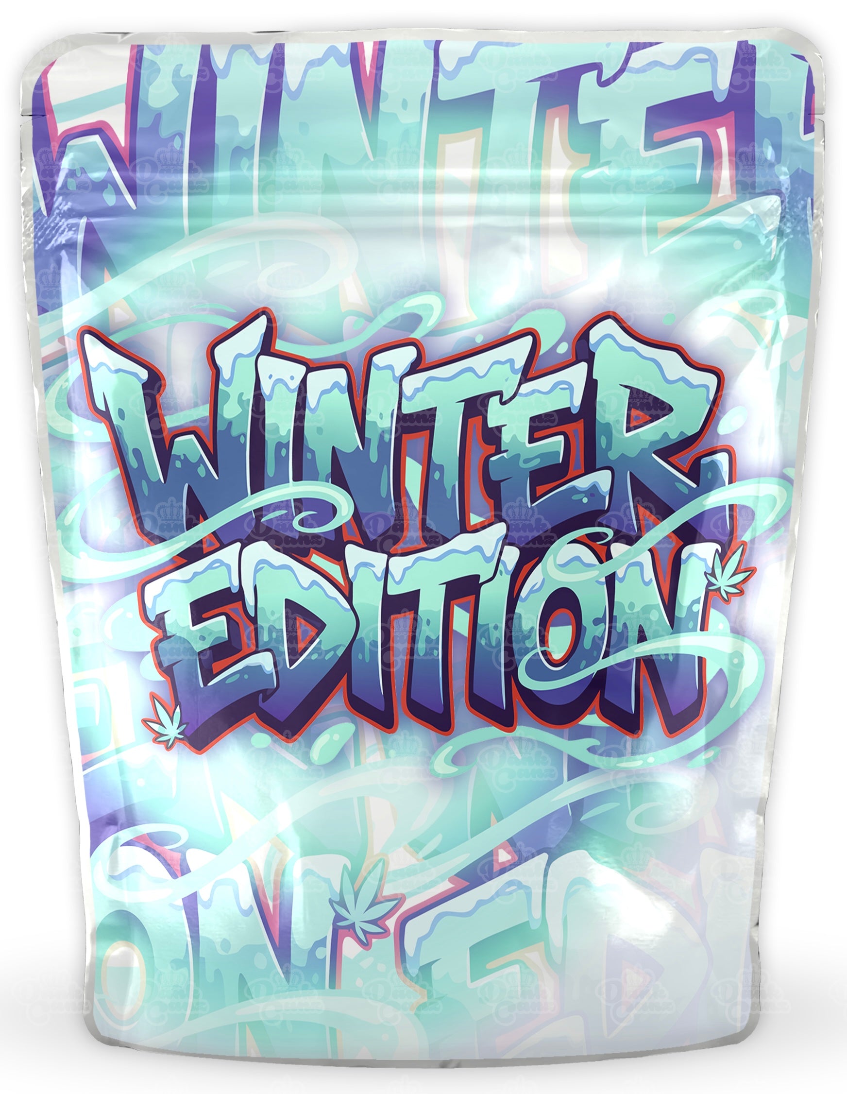 Christmas Mylar Bags - DC Packaging Custom Cannabis Packaging