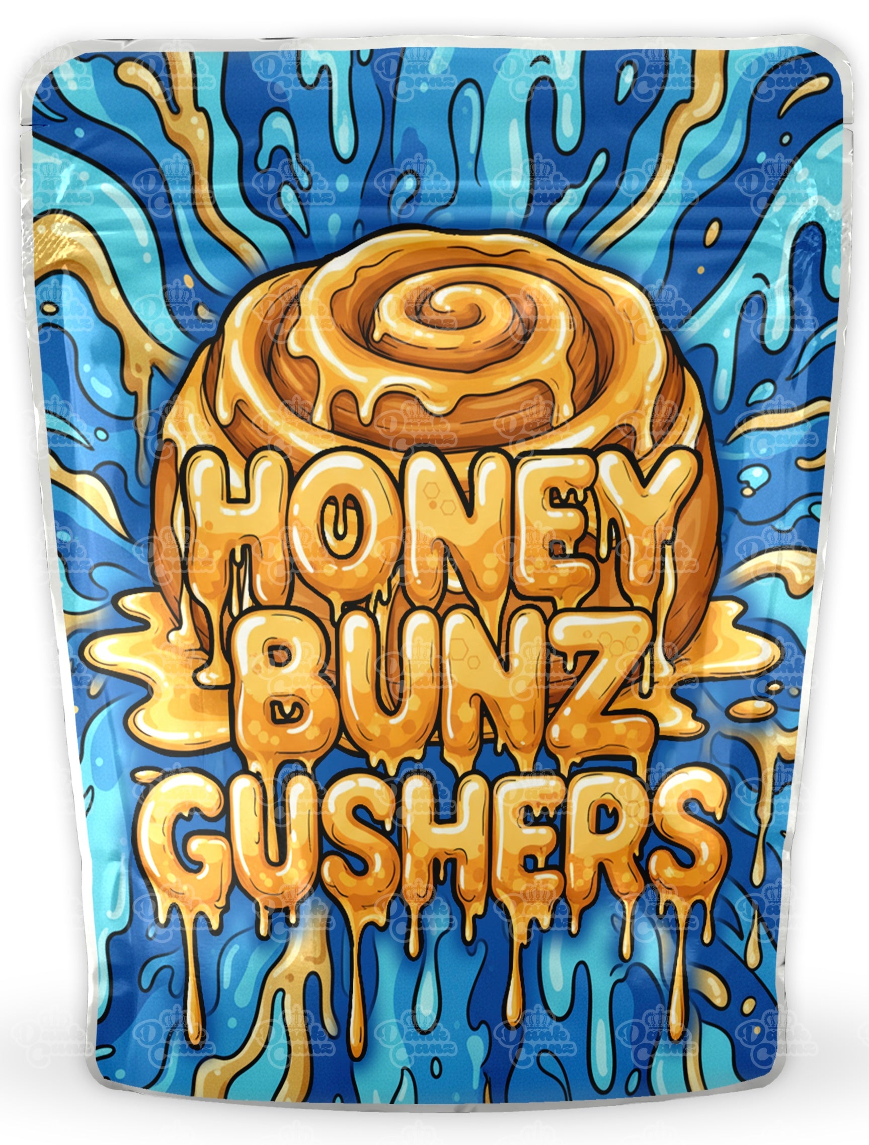 Honey Bunz Gushers Mylar Bags - DC Packaging Custom Cannabis Packaging