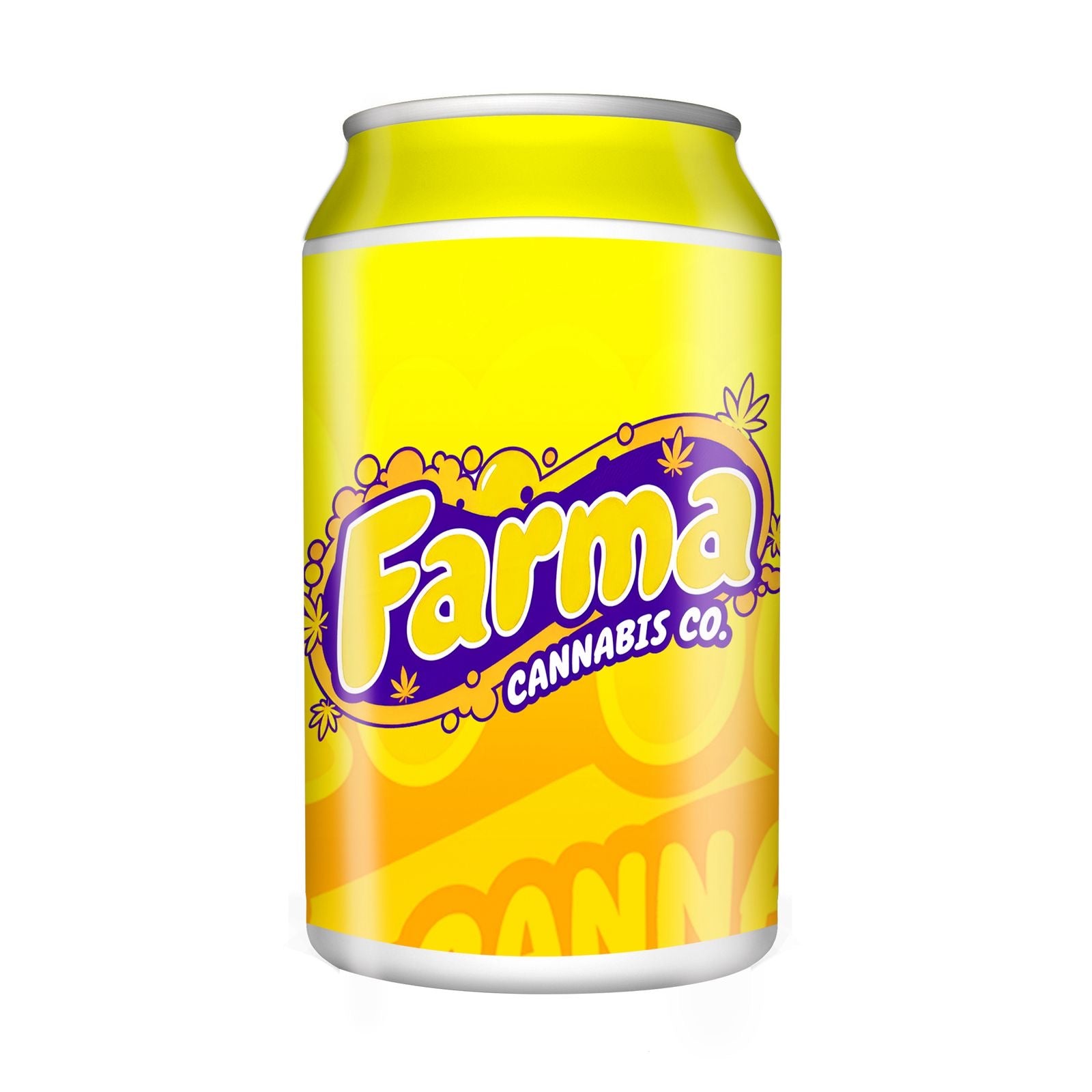 Farma 3.5g Plastic Stash Cans - DC Packaging Custom Cannabis Packaging