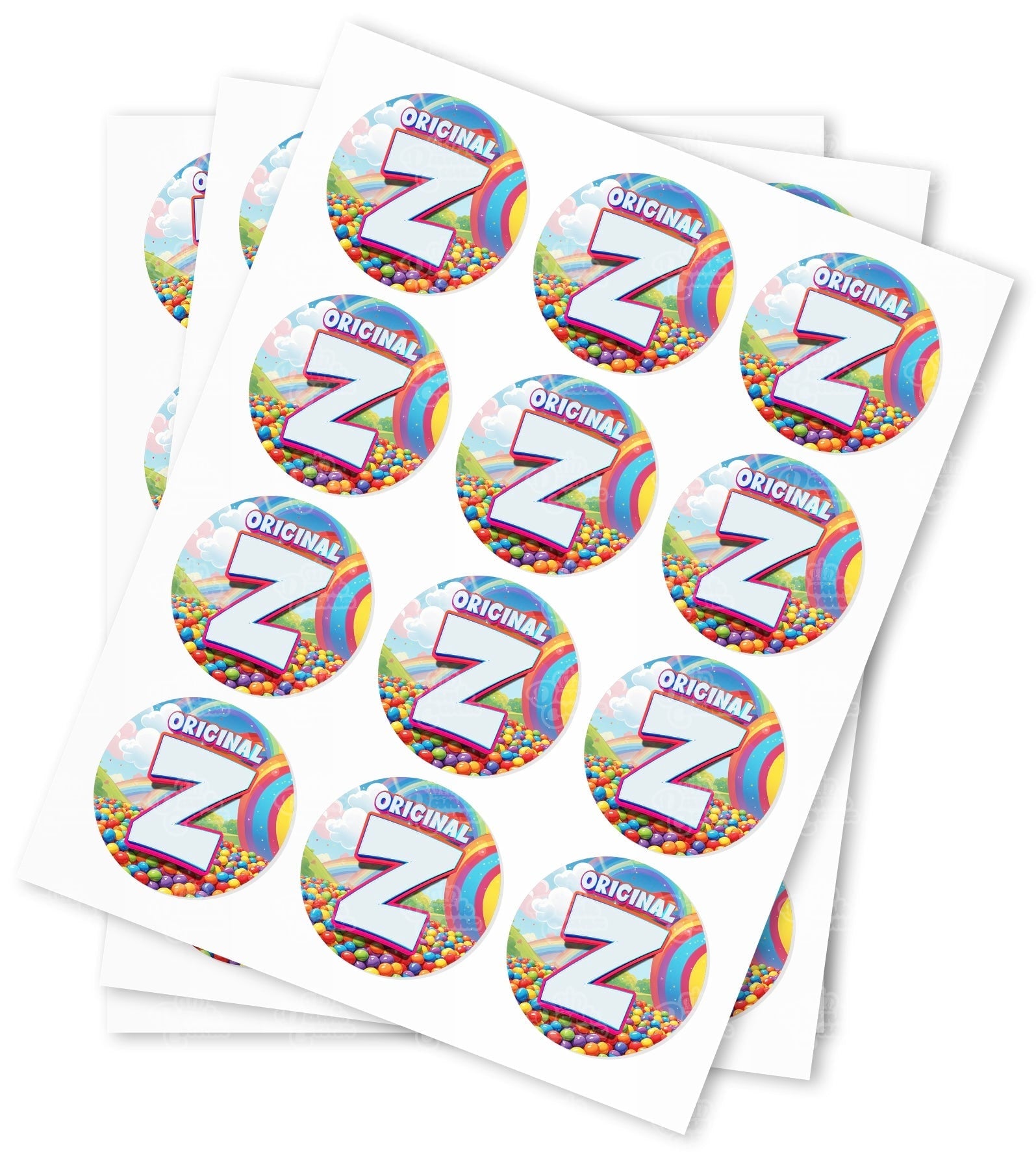 Original Z Strain Stickers - DC Packaging Custom Cannabis Packaging