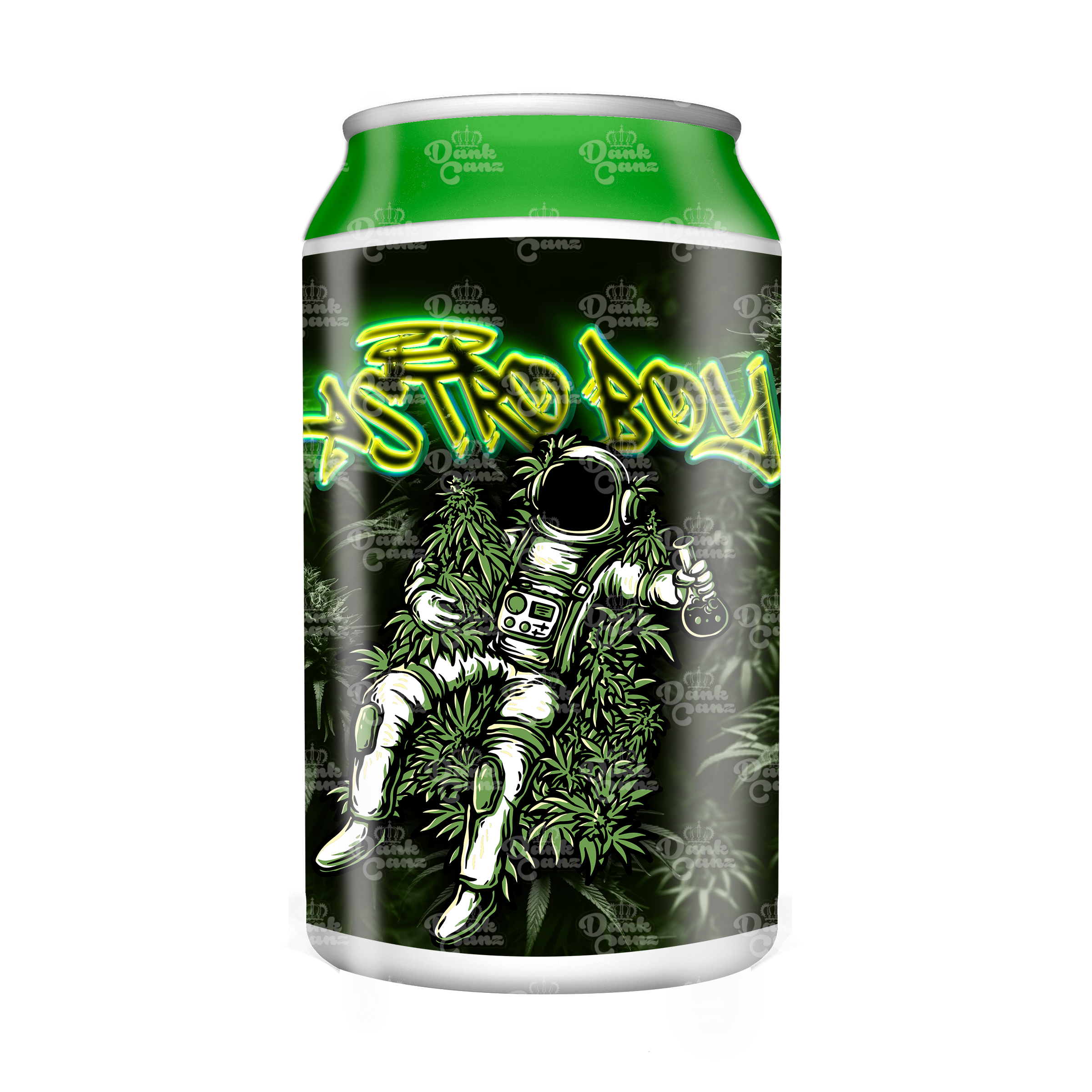 Astro Boy 3.5g Plastic Soda Cans - DC Packaging Custom Cannabis Packaging