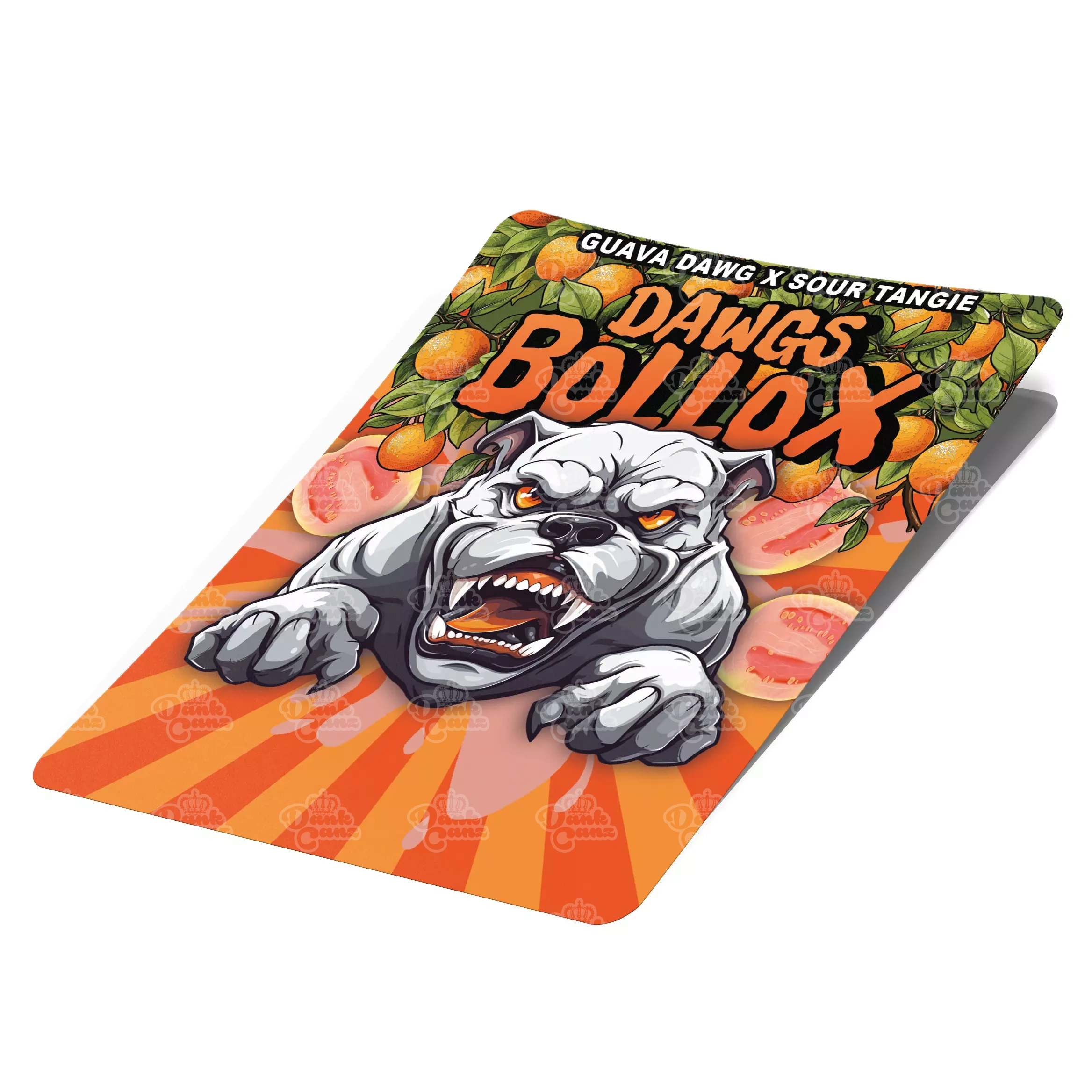 Dawgs Bollox Mylar Bag Labels - Labels only - DC Packaging Custom Cannabis Packaging