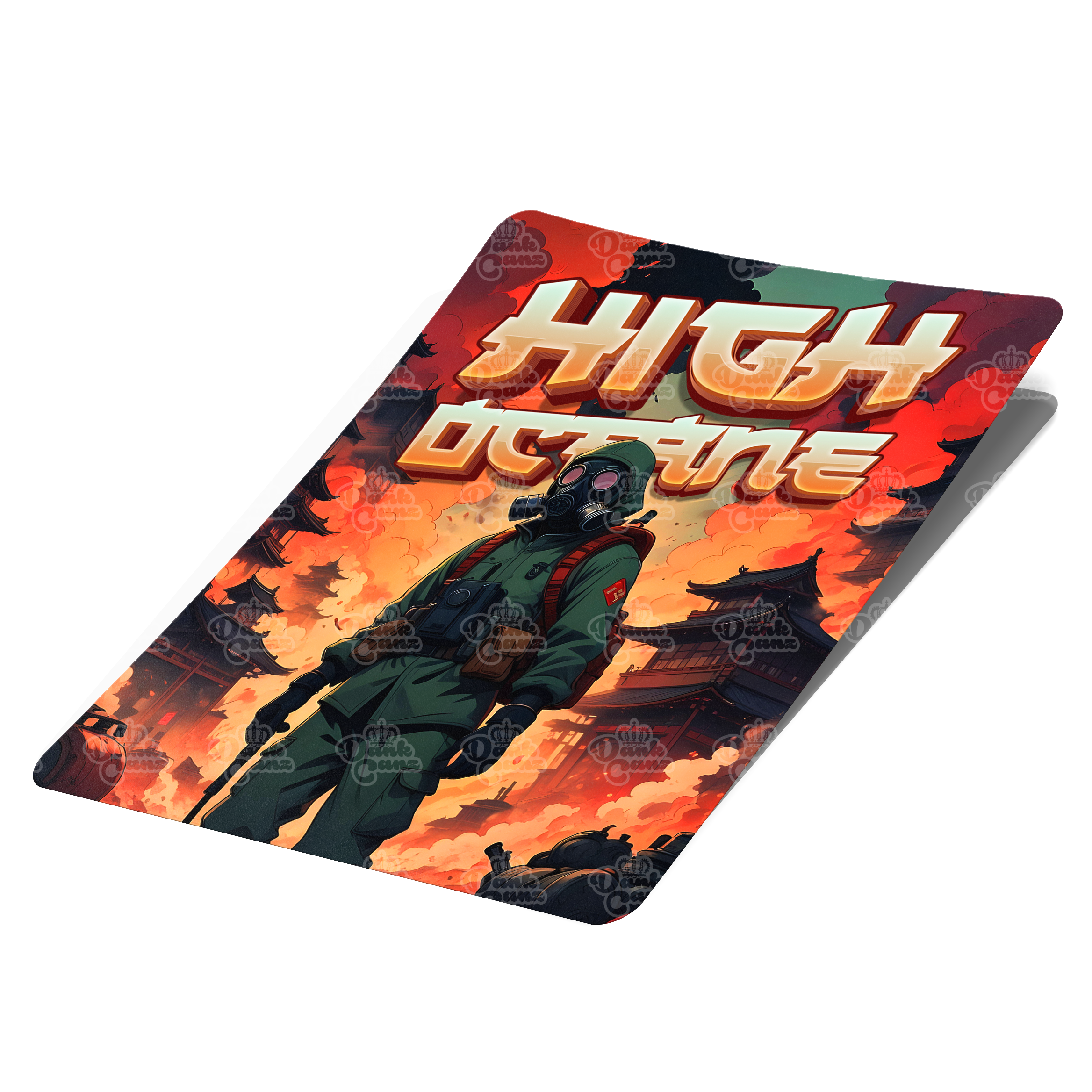 High Octane Mylar Bag Labels - Labels only - DC Packaging Custom Cannabis Packaging