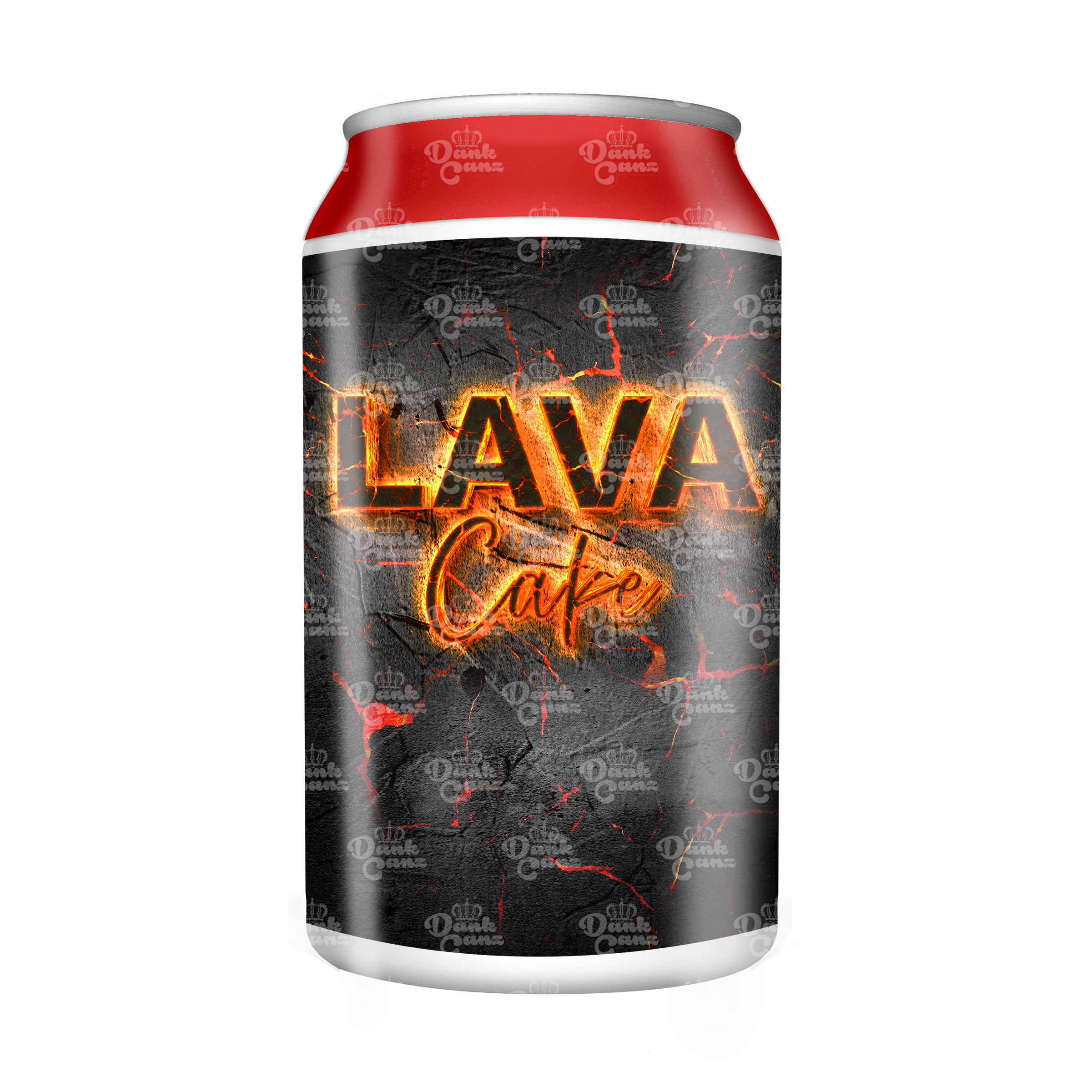 Lava Cake 3.5g Plastic Soda Cans - DC Packaging Custom Cannabis Packaging