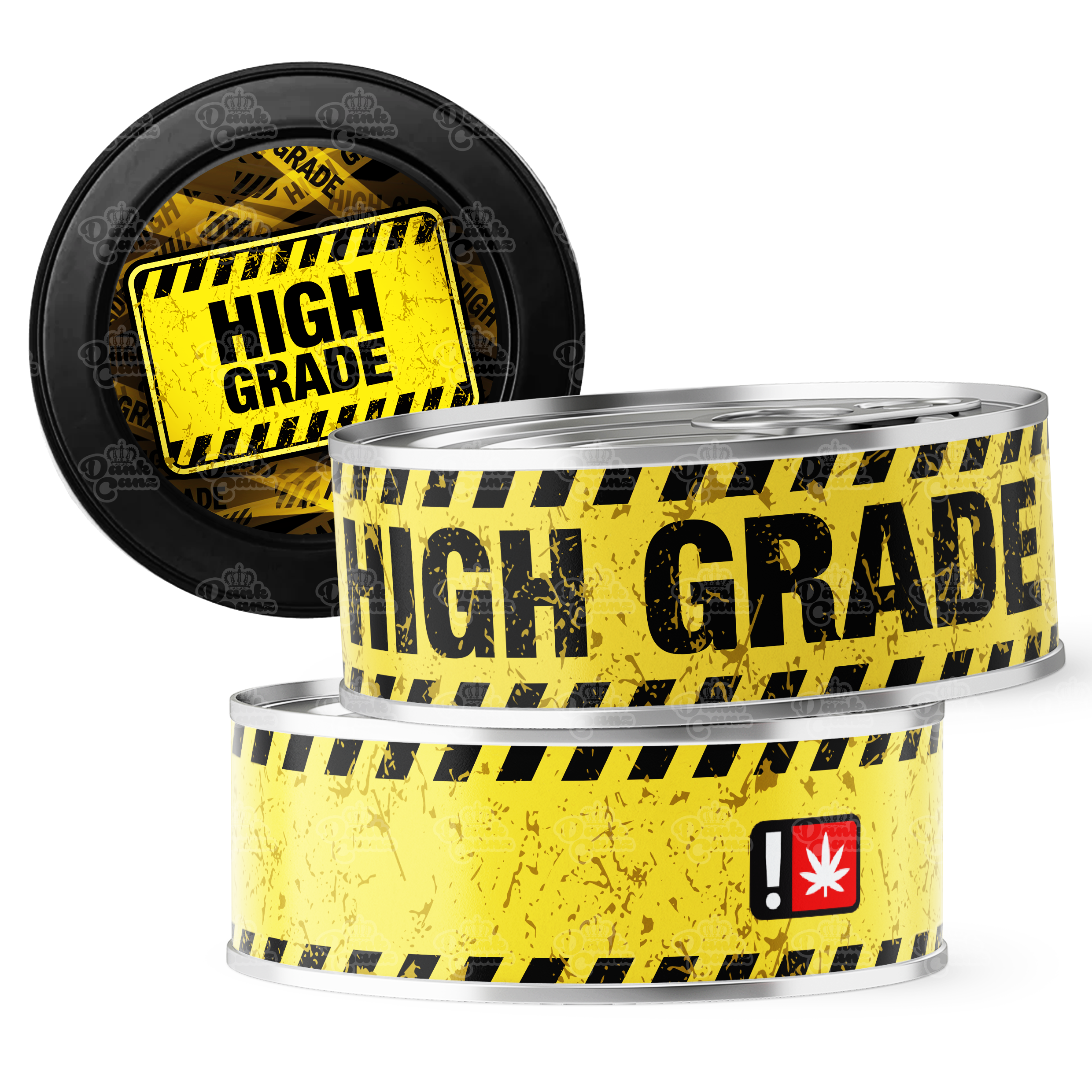 High Grade 3.5g Self Seal Tins - DC Packaging Custom Cannabis Packaging