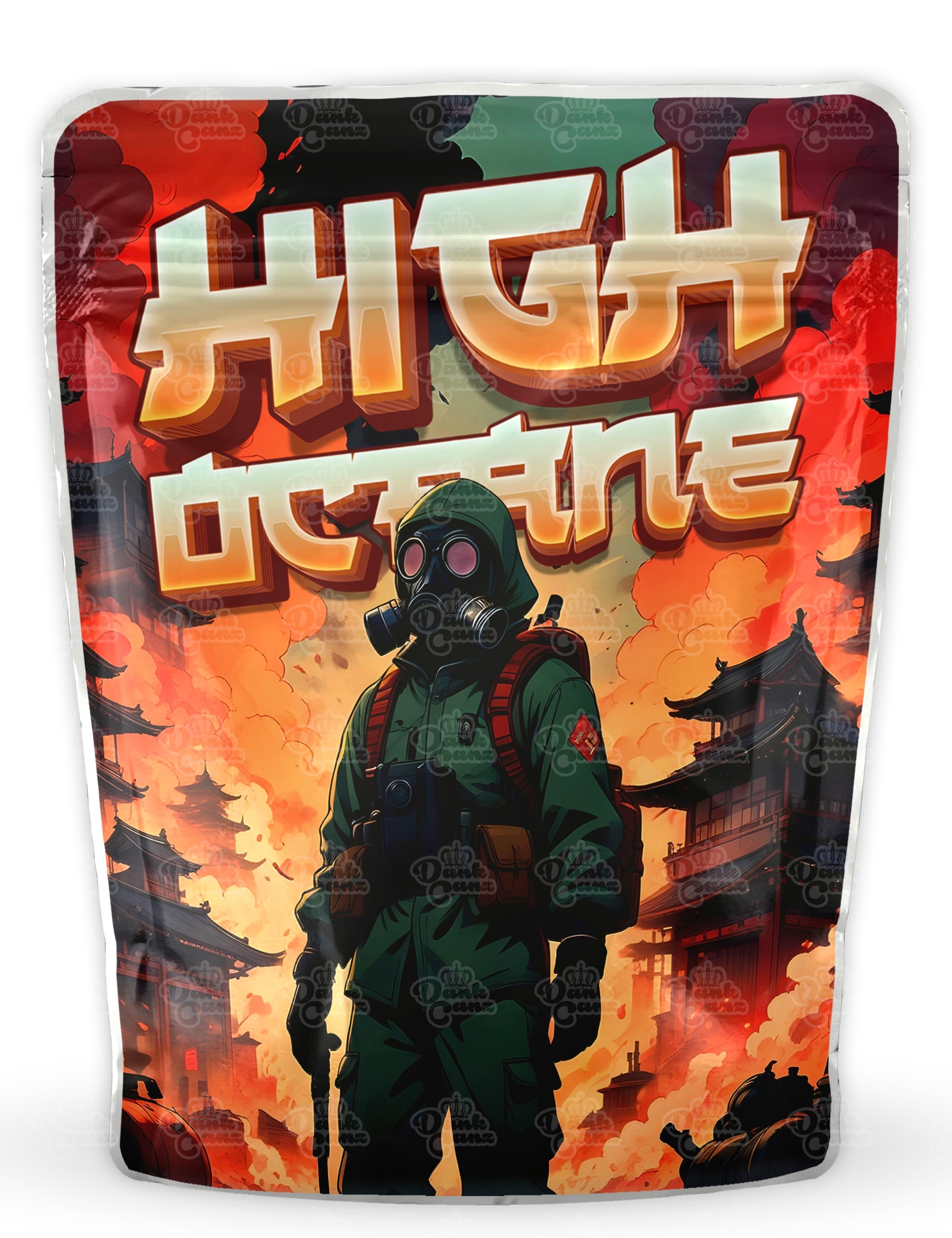 High Octane OG Mylar Bags - DC Packaging Custom Cannabis Packaging