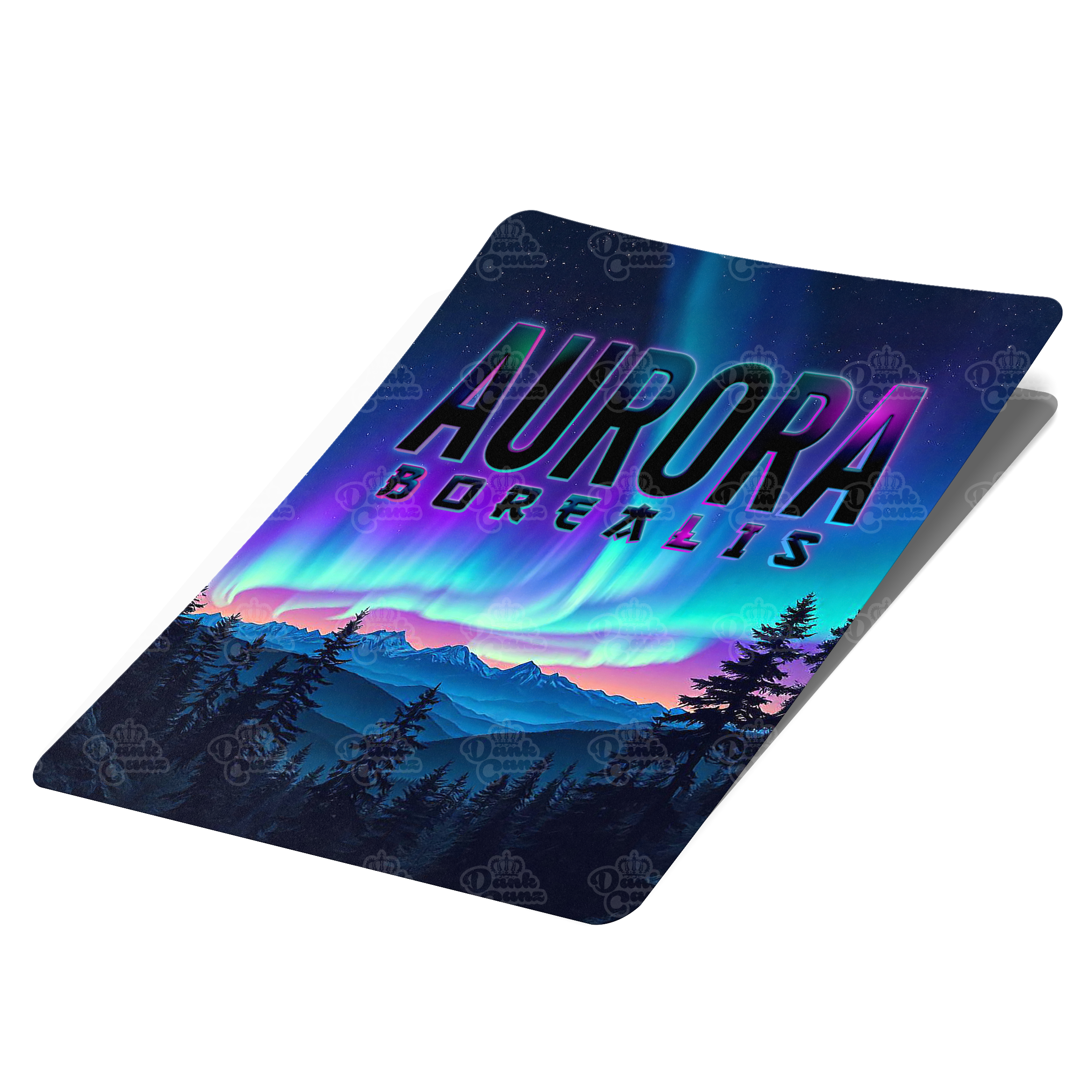 Aurora Borealis Mylar Bag Labels - Labels only - DC Packaging Custom Cannabis Packaging