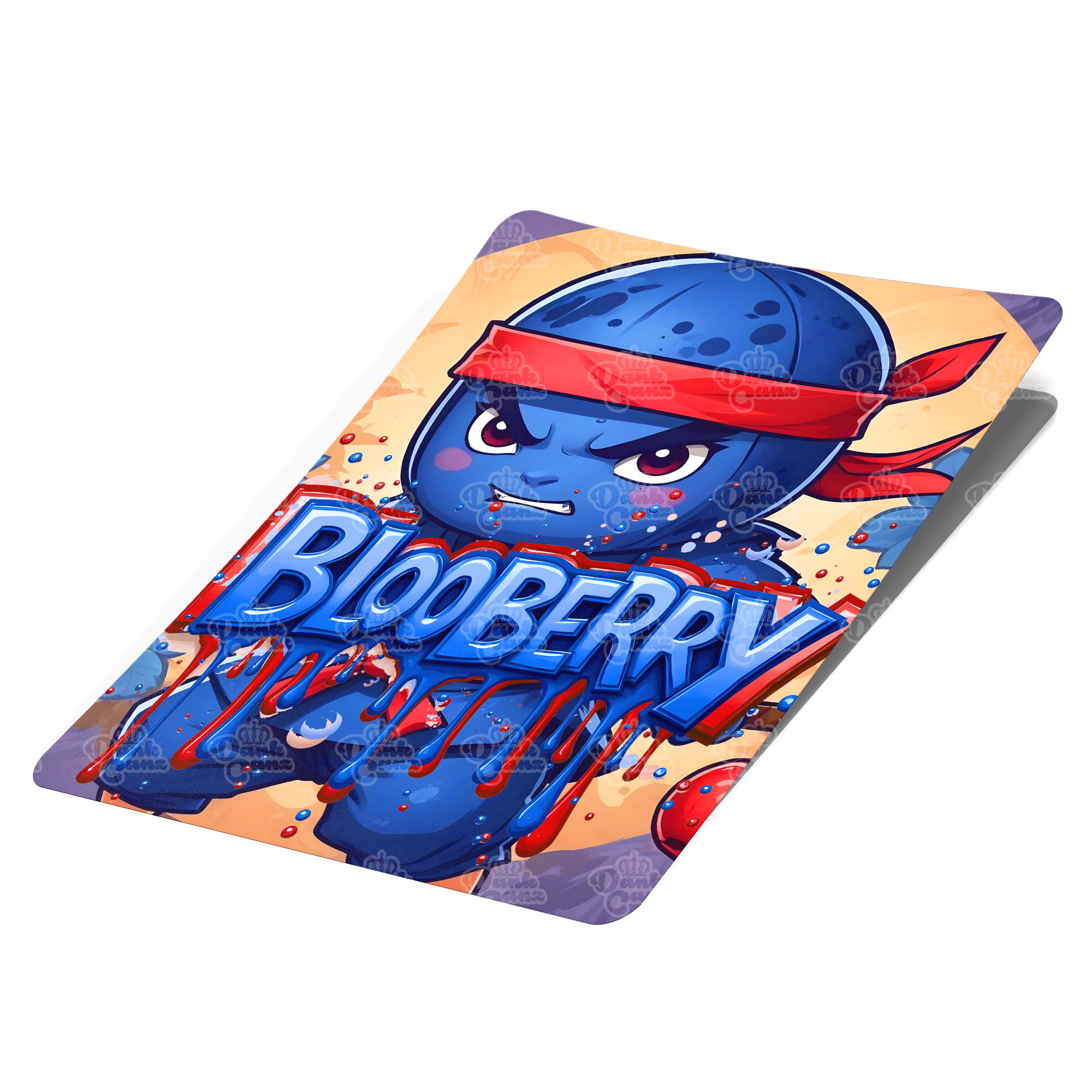 Blooberry Mylar Bag Labels - Labels only - DC Packaging Custom Cannabis Packaging