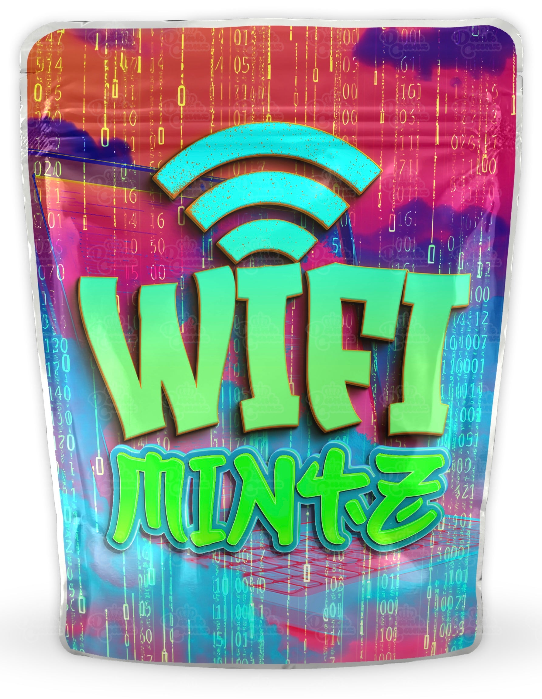 Wifi Mintz Mylar Bags - DC Packaging Custom Cannabis Packaging