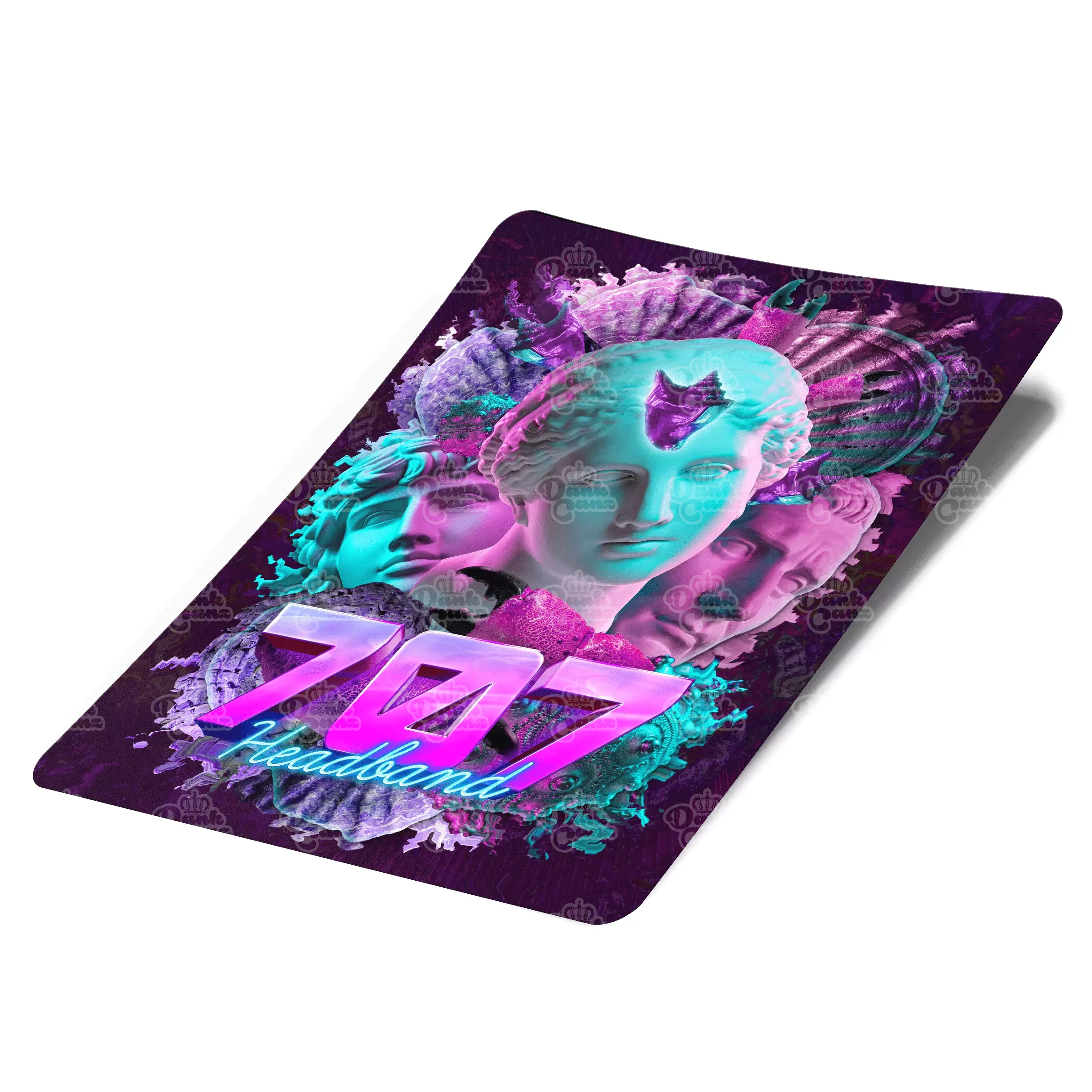 707 Headband Mylar Bag Labels - Labels only - DC Packaging Custom Cannabis Packaging