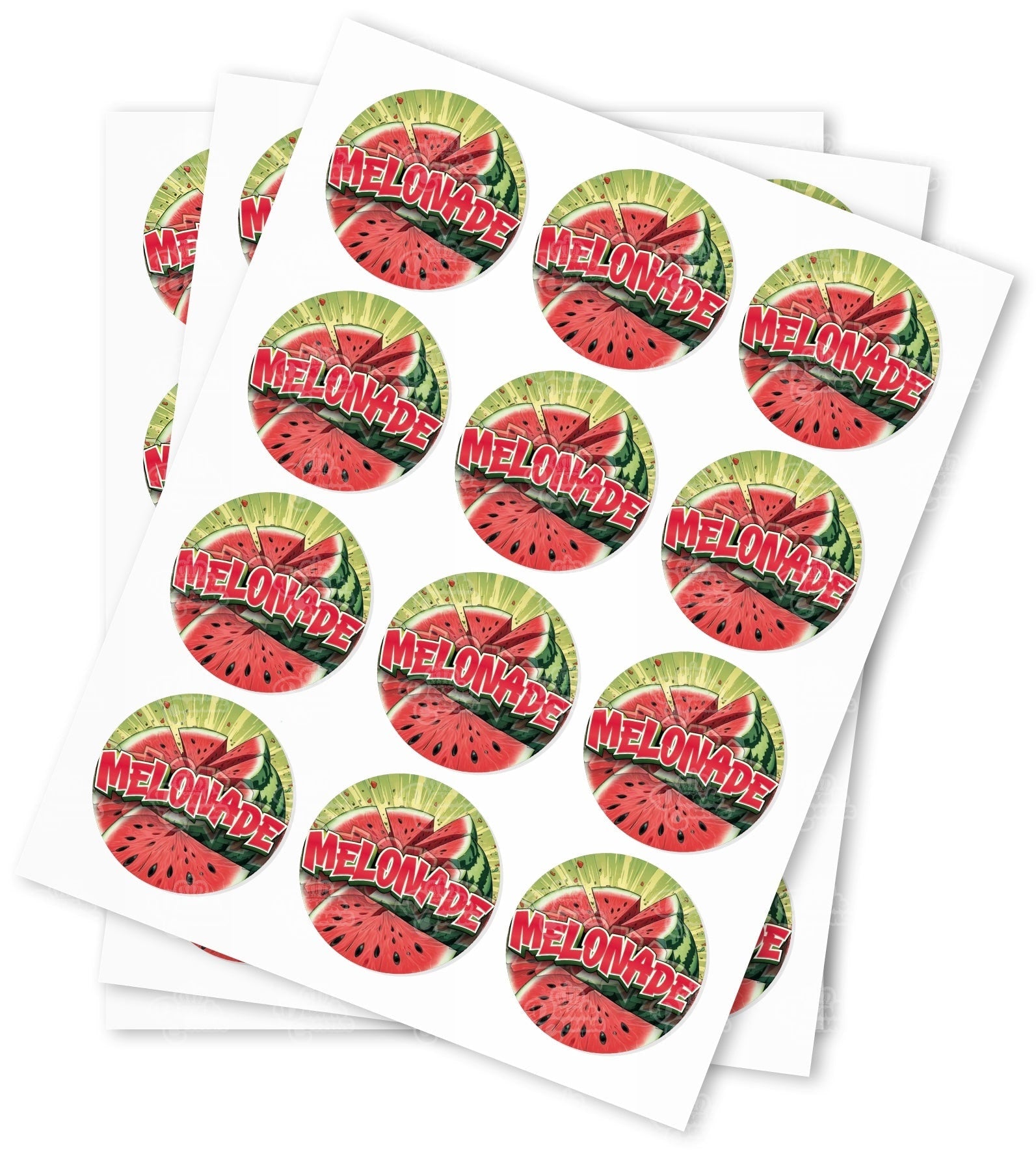 Melonade Strain Stickers - DC Packaging Custom Cannabis Packaging