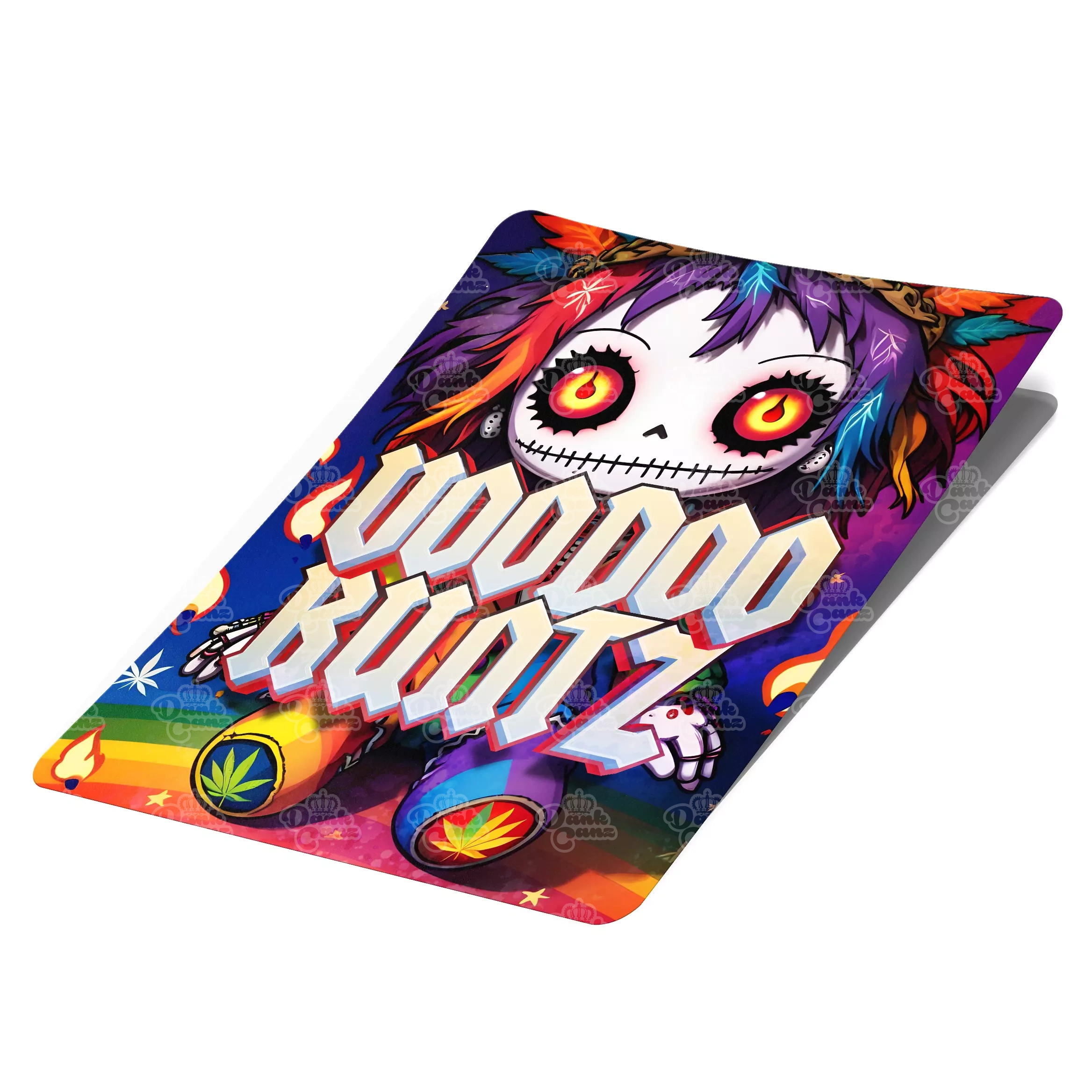 Voodoo Runtz Mylar Bag Labels - Labels only - DC Packaging Custom Cannabis Packaging