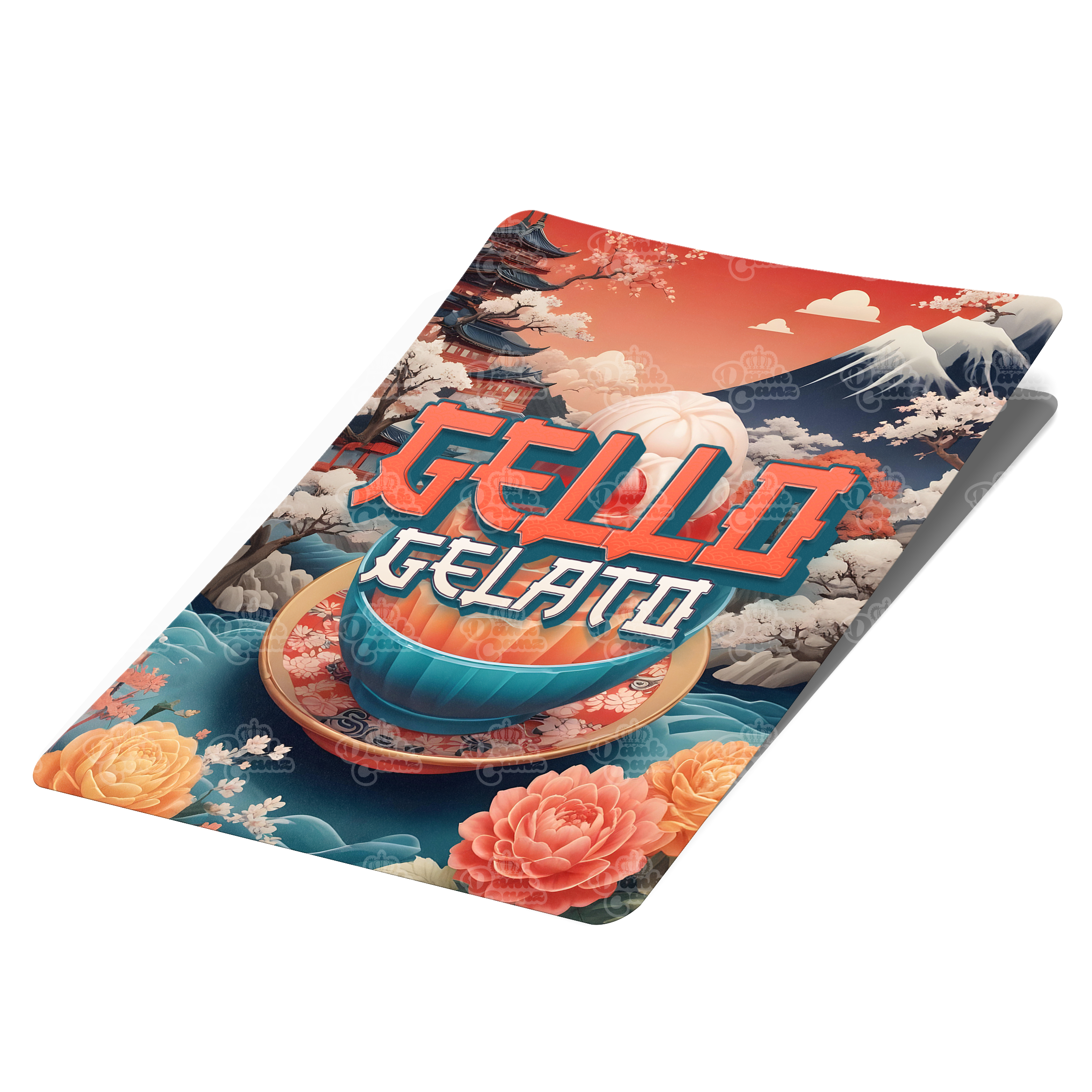 Gello Gelato Mylar Bag Labels - Labels only - DC Packaging Custom Cannabis Packaging