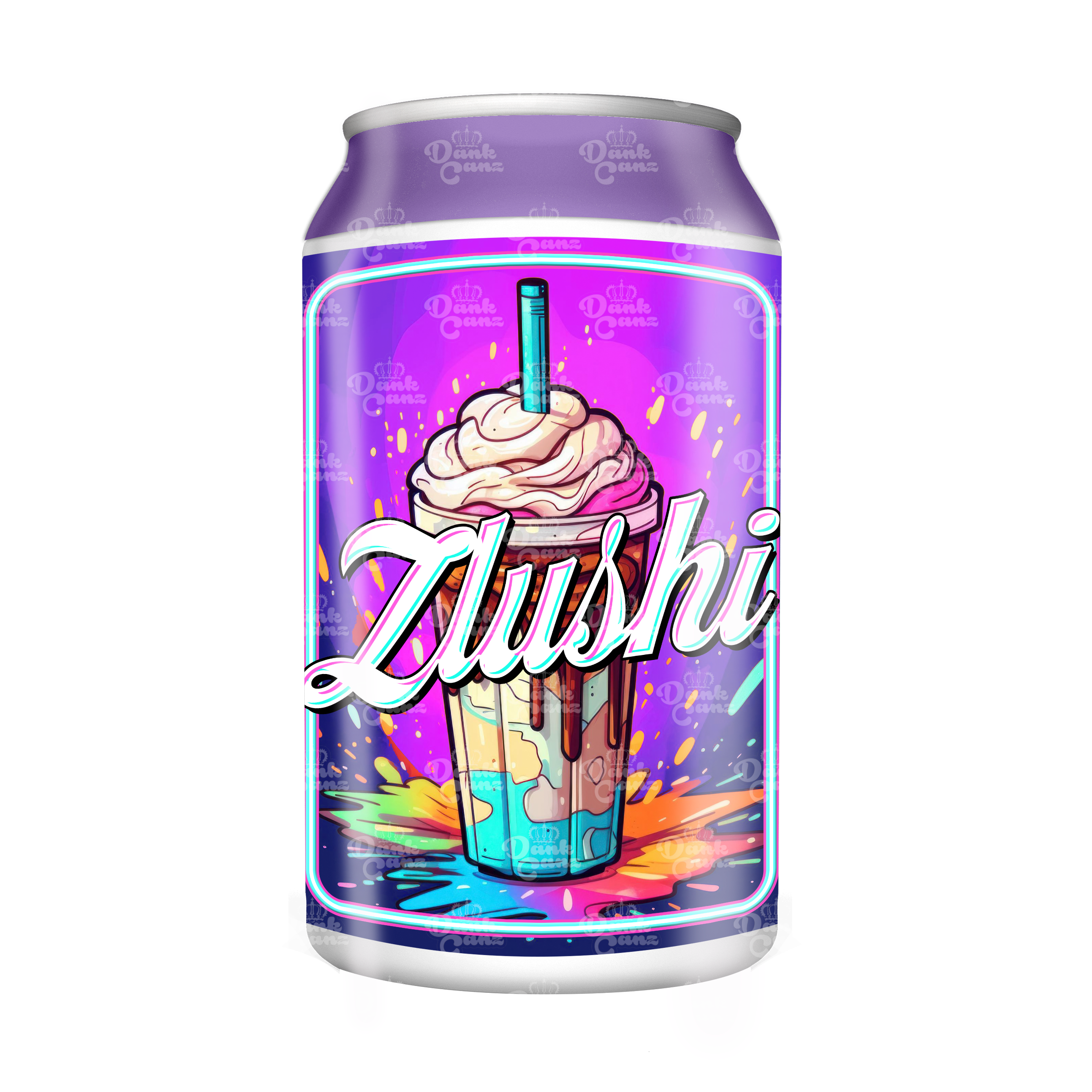 Zlushi 3.5g Plastic Soda Cans - DC Packaging Custom Cannabis Packaging