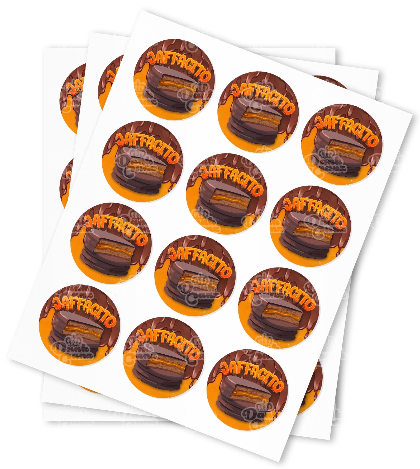 Jaffacito Strain Stickers - DC Packaging Custom Cannabis Packaging