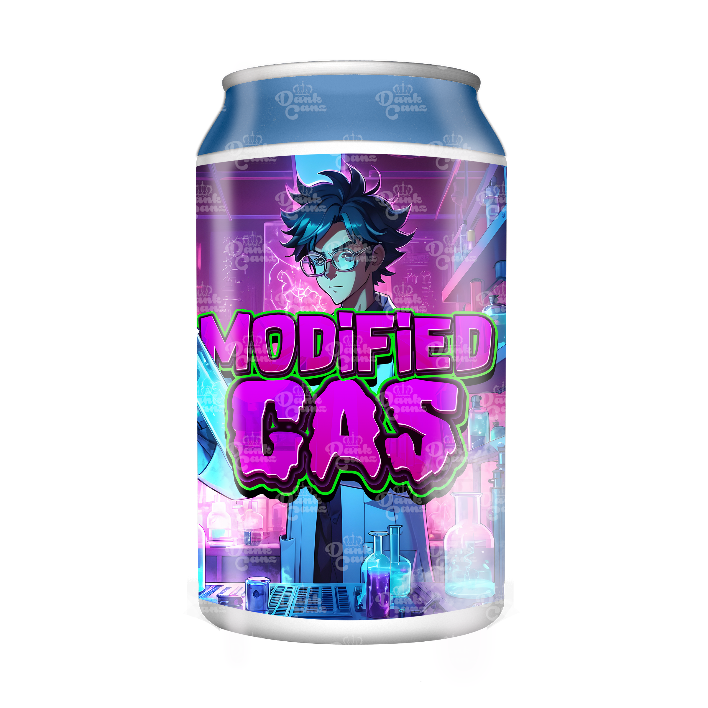 Modified Gas 3.5g Plastic Soda Cans - DC Packaging Custom Cannabis Packaging