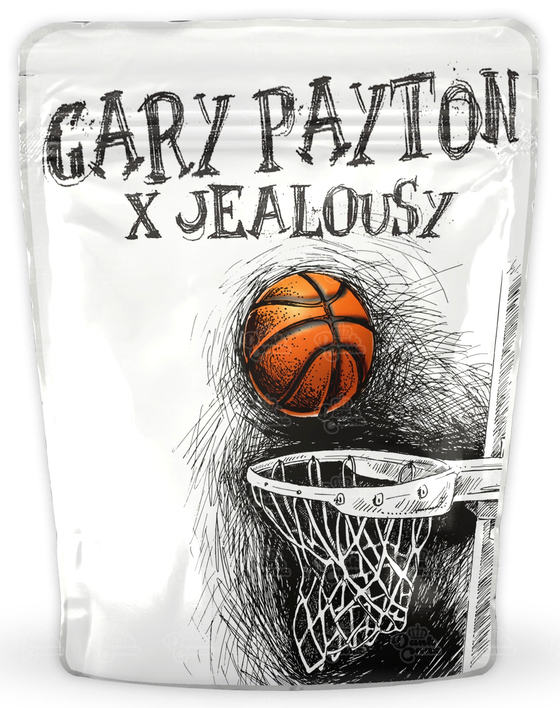 Gary Payton x Jealousy Mylar Bags - DC Packaging Custom Cannabis Packaging